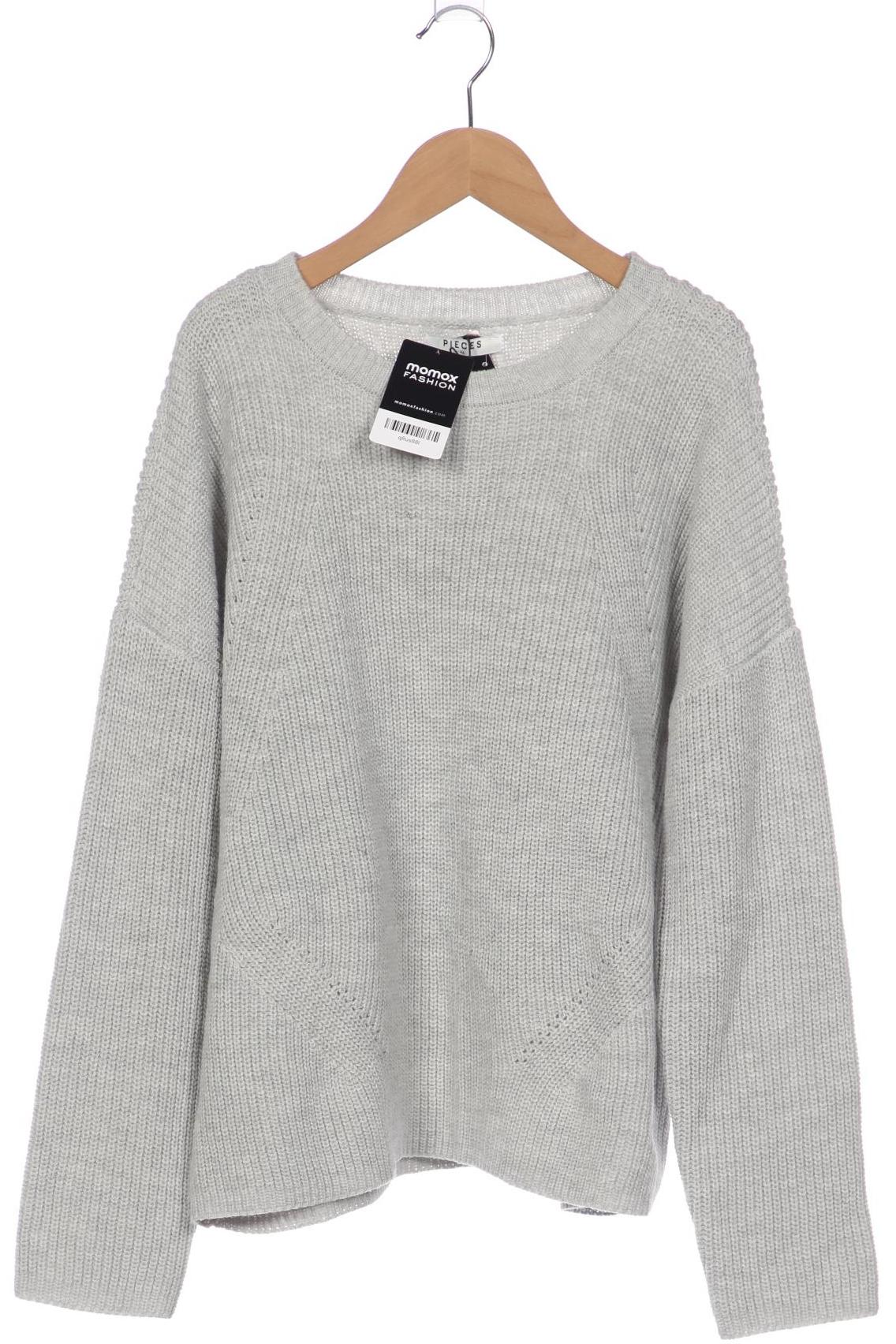 

pieces Damen Pullover, grau, Gr. 44