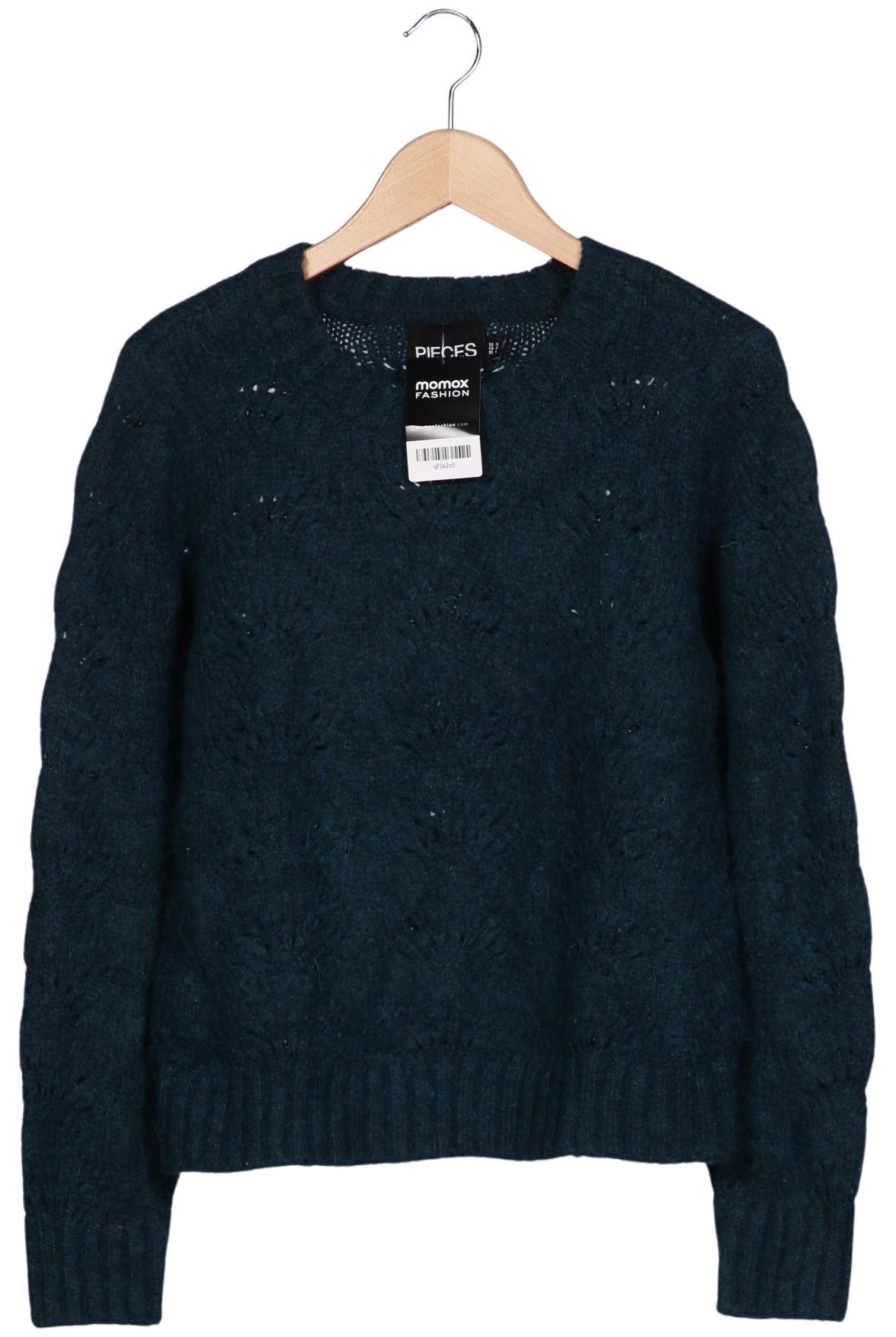 

pieces Damen Pullover, marineblau, Gr. 36