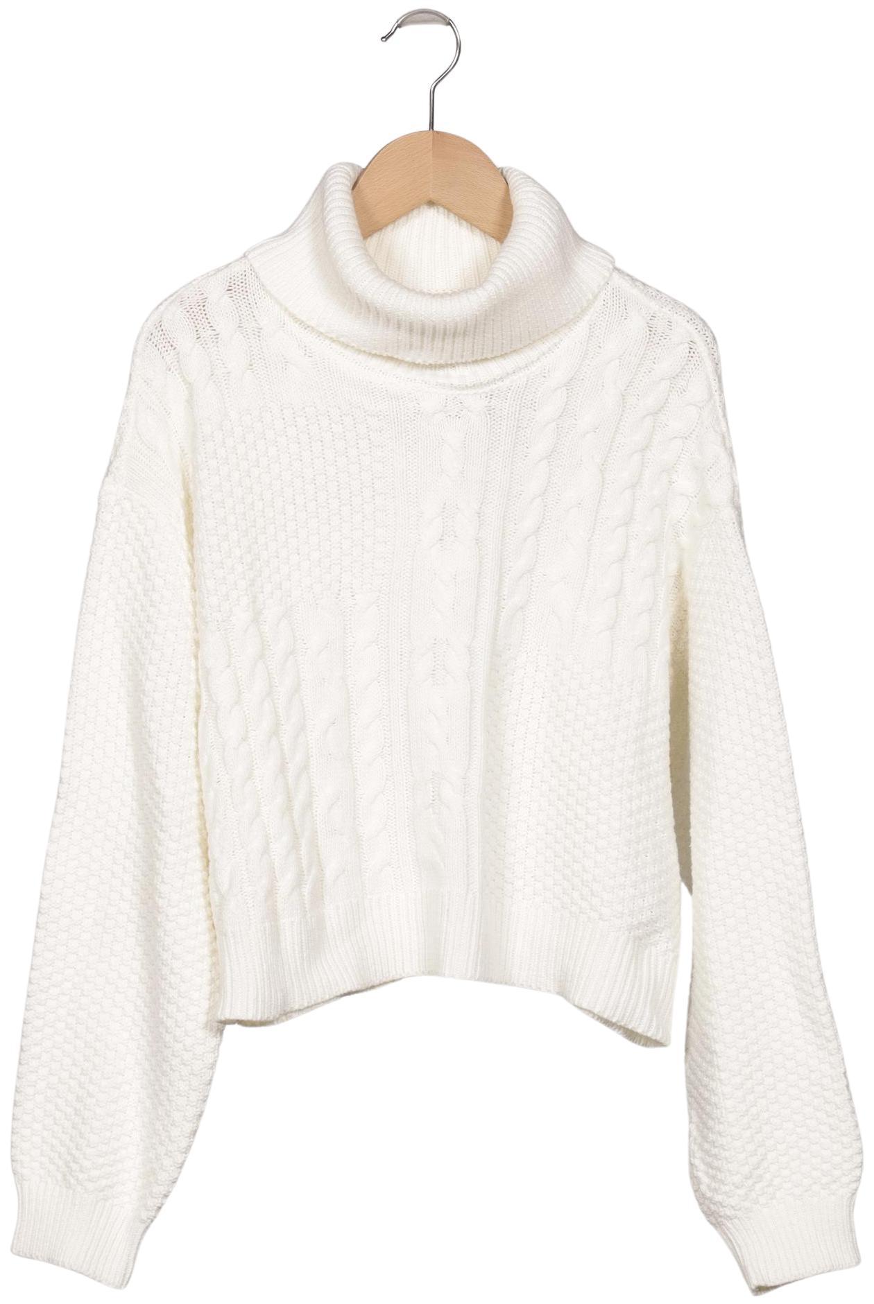 

pieces Damen Pullover, weiß, Gr. 38