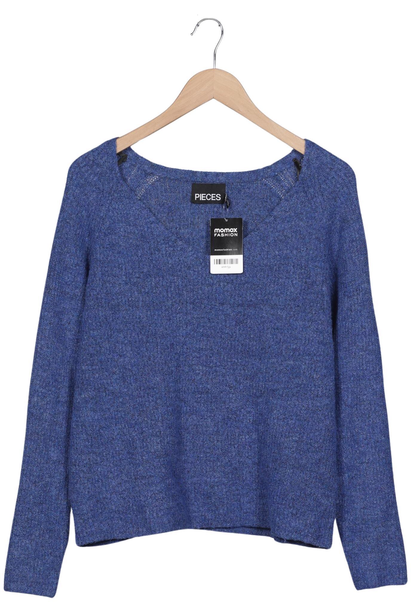 

pieces Damen Pullover, blau, Gr. 42