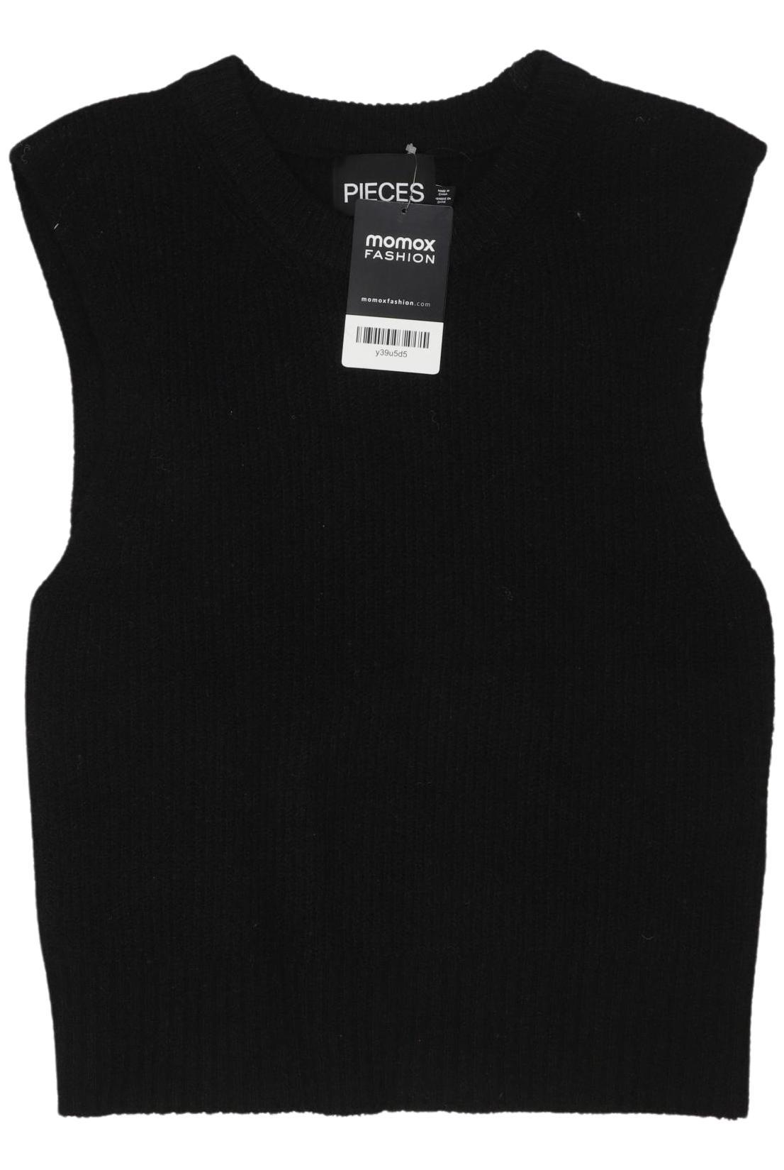 

pieces Damen Pullover, schwarz, Gr. 34