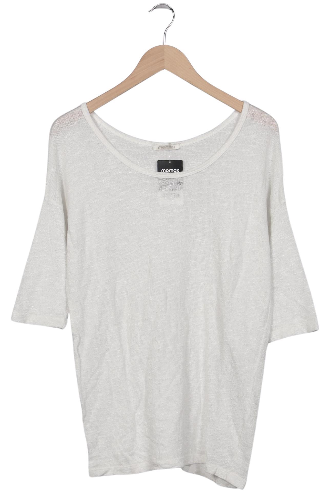 

pieces Damen Pullover, weiß, Gr. 42