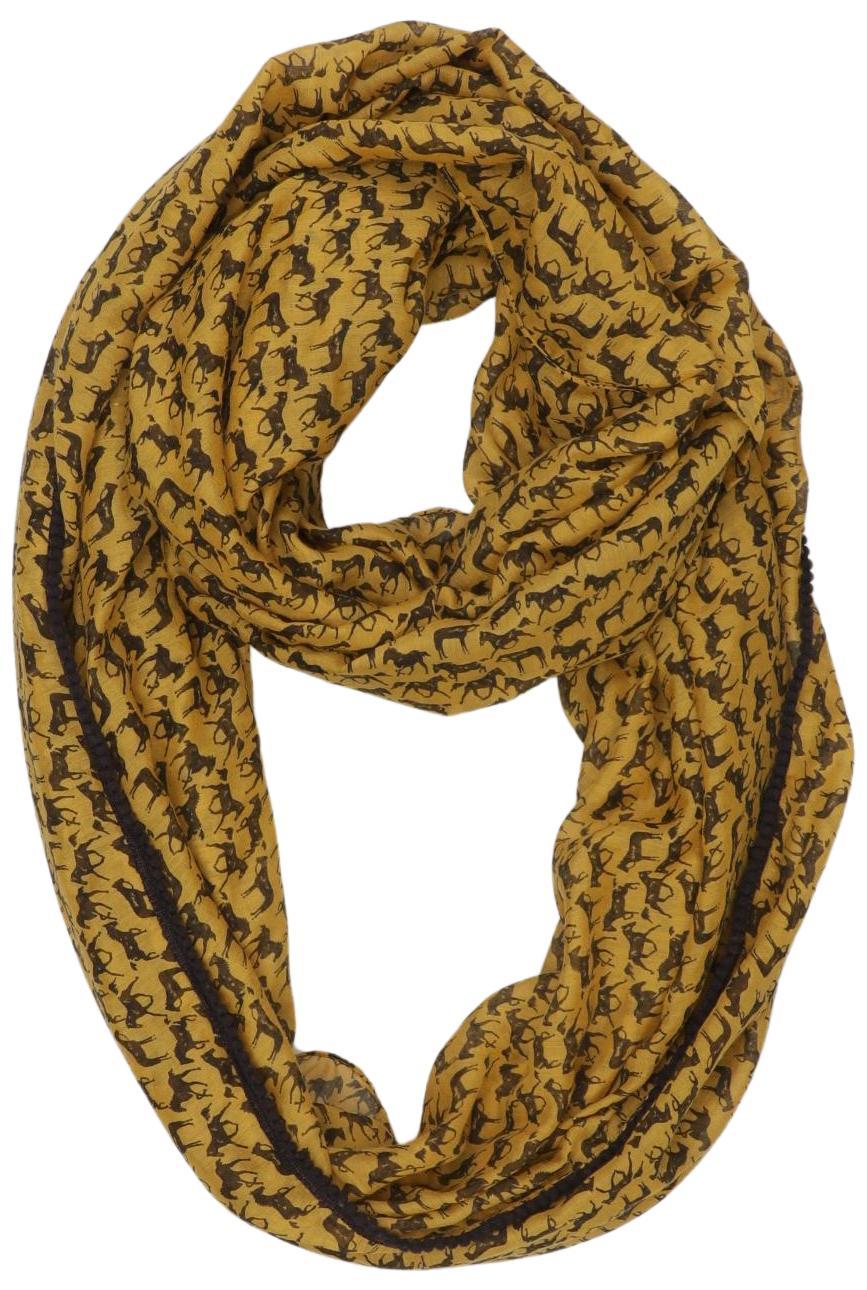 

pieces Damen Schal, gelb, Gr.