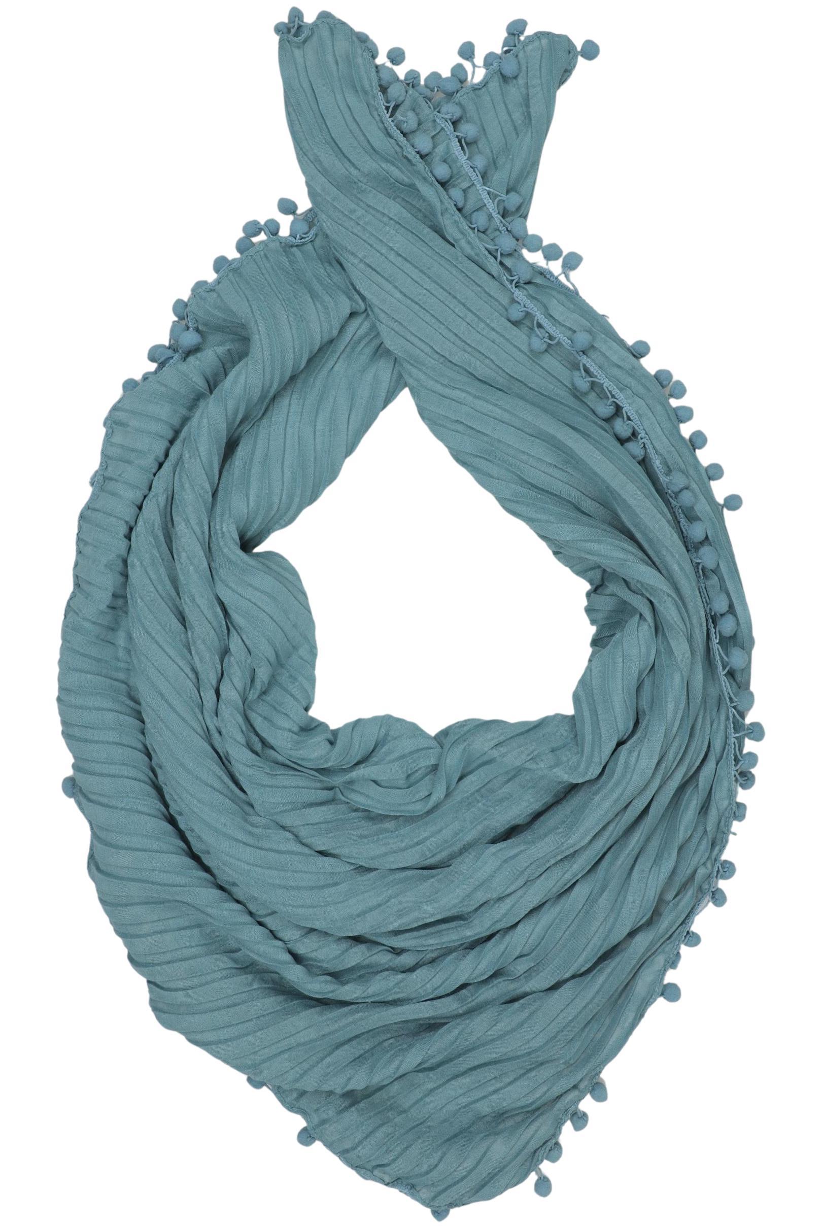 

pieces Damen Schal, türkis, Gr.