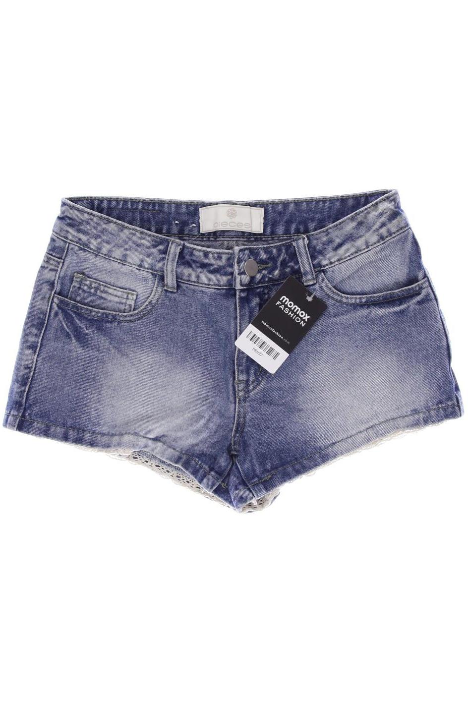 

pieces Damen Shorts, blau, Gr. 36