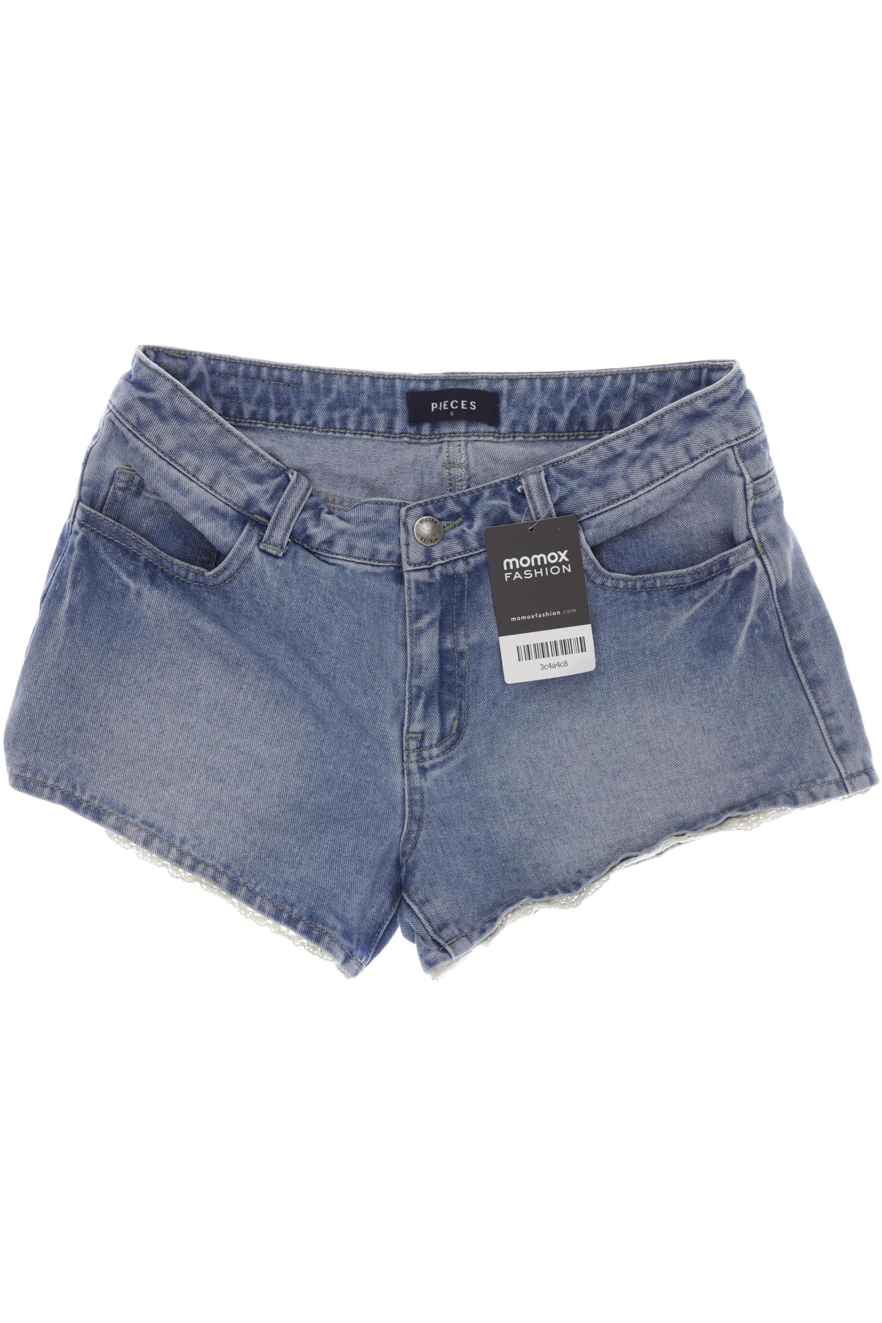 

pieces Damen Shorts, blau