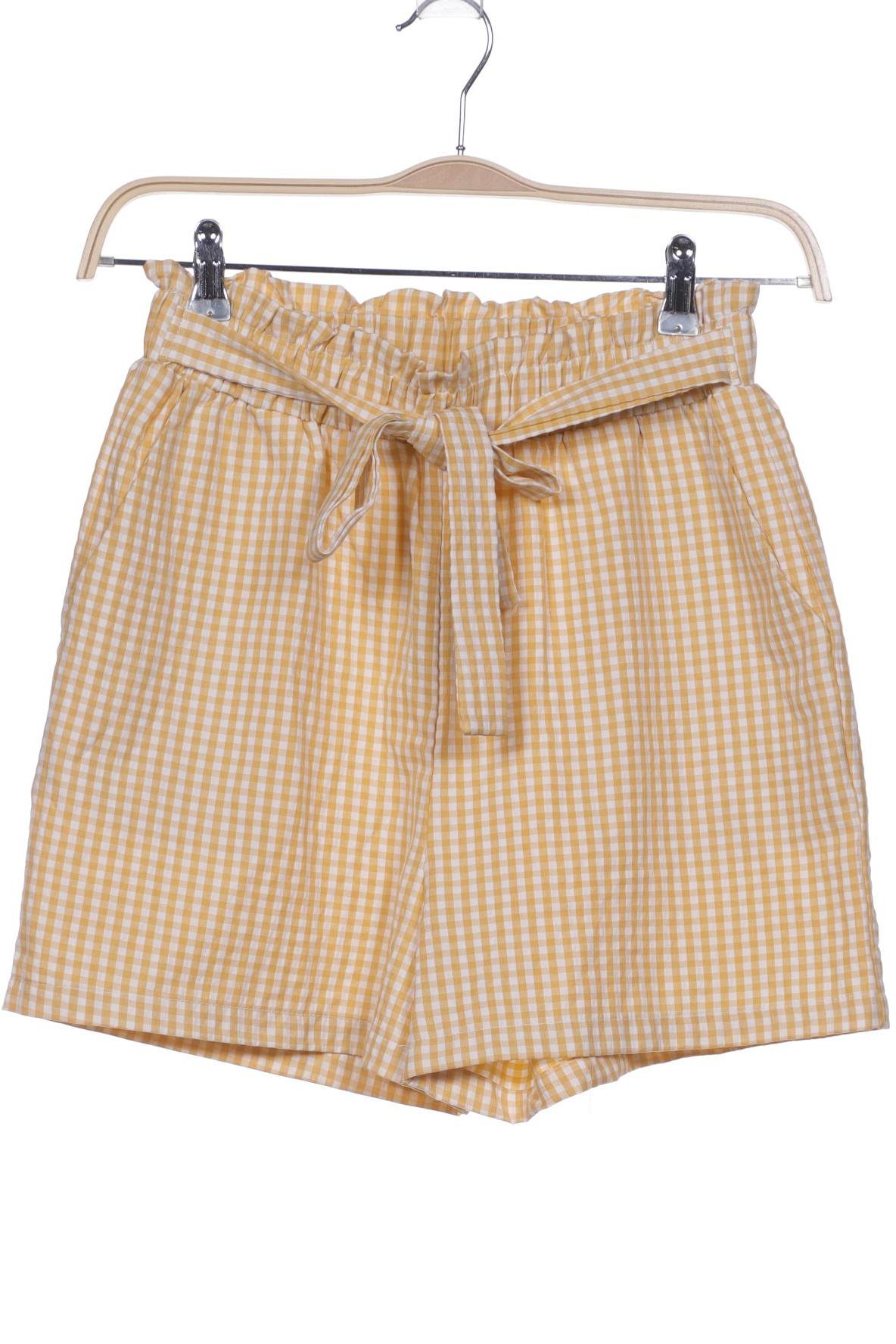 

pieces Damen Shorts, gelb, Gr. 38