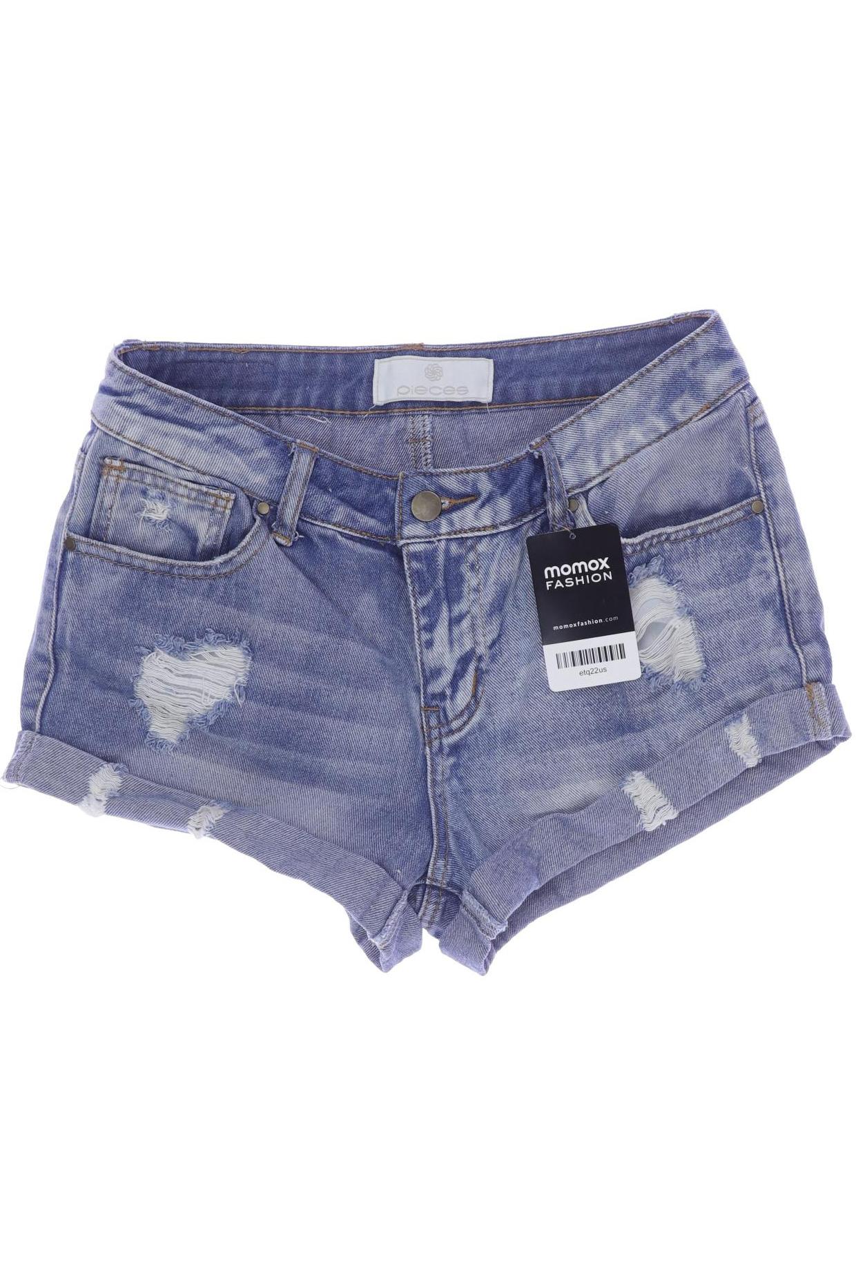 

pieces Damen Shorts, blau, Gr. 36