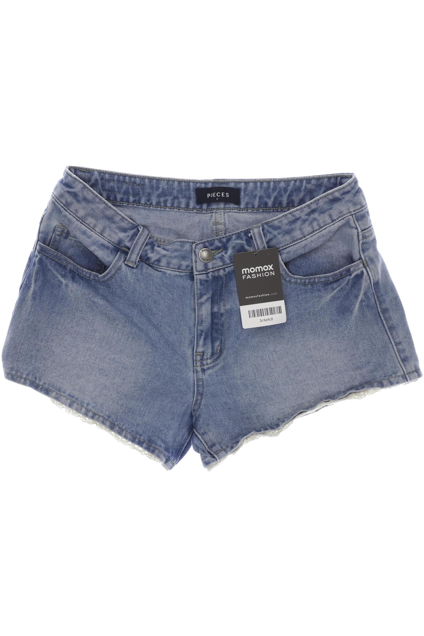 

pieces Damen Shorts, blau, Gr. 36
