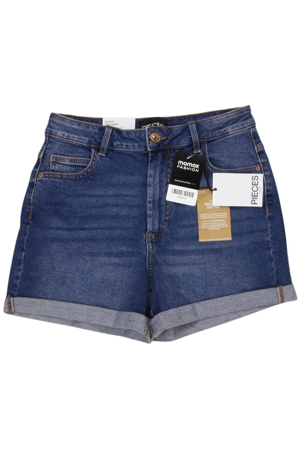 

pieces Damen Shorts, marineblau, Gr. 38