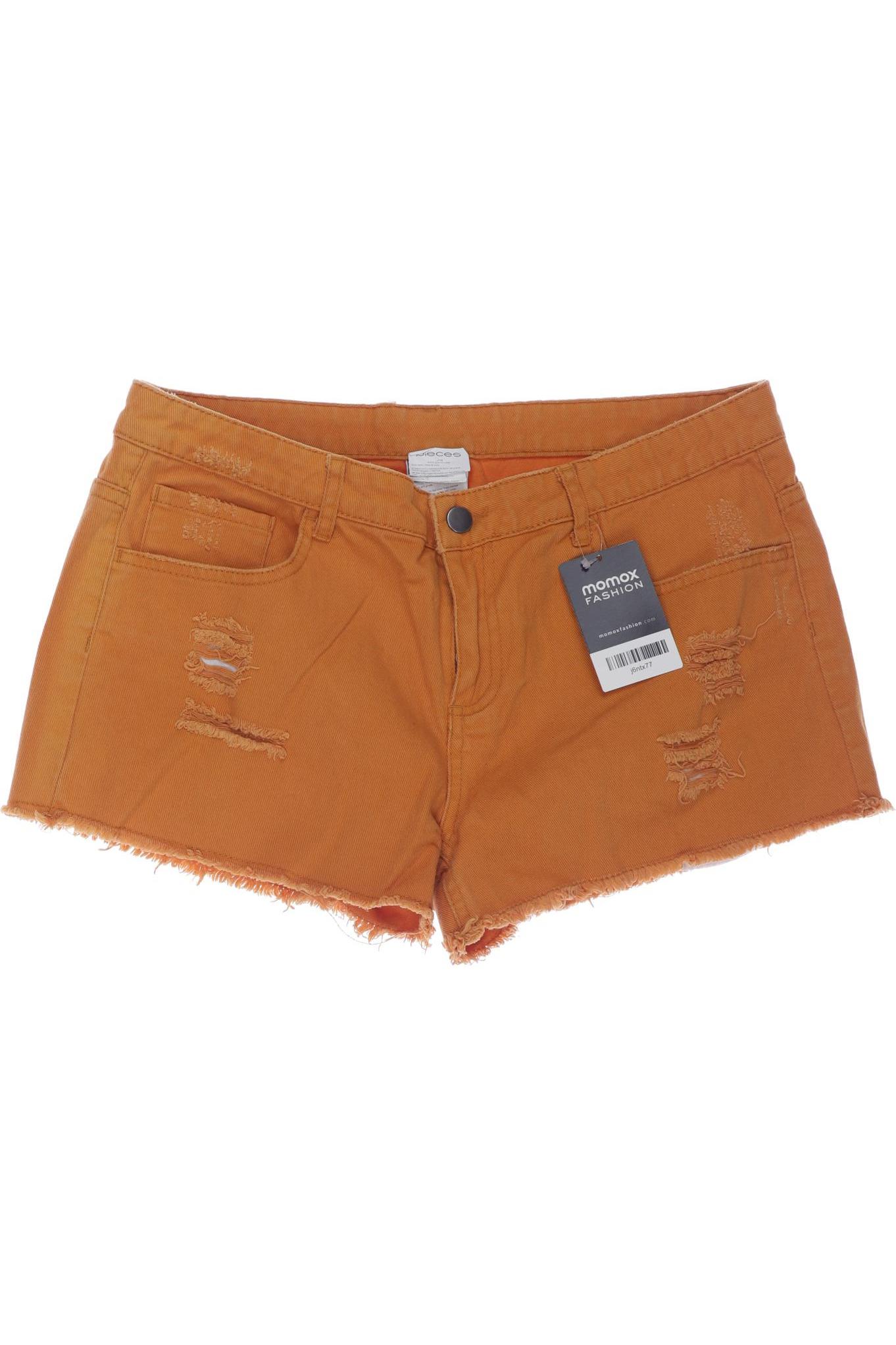 

pieces Damen Shorts, orange, Gr. 42