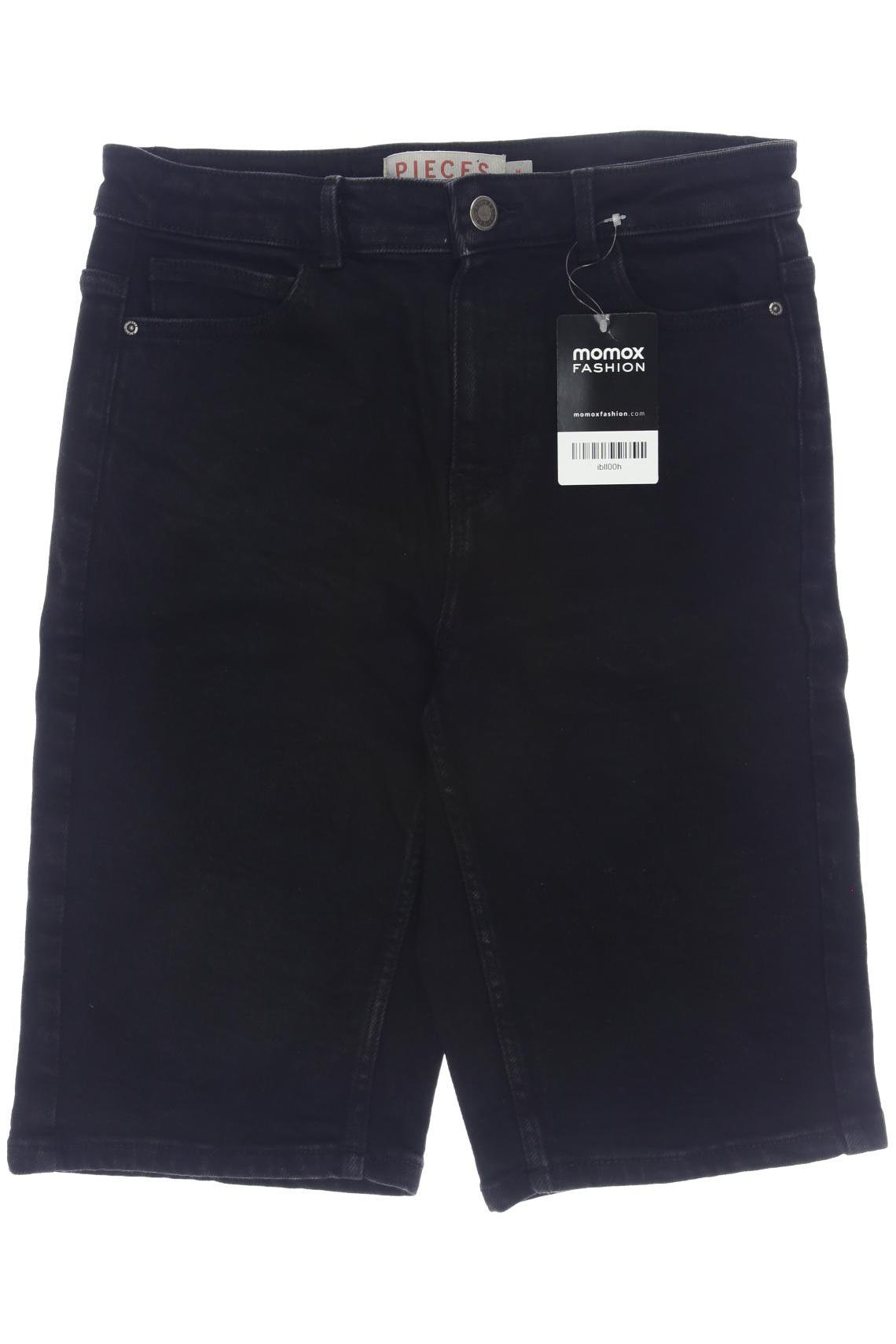 

pieces Damen Shorts, schwarz, Gr. 38