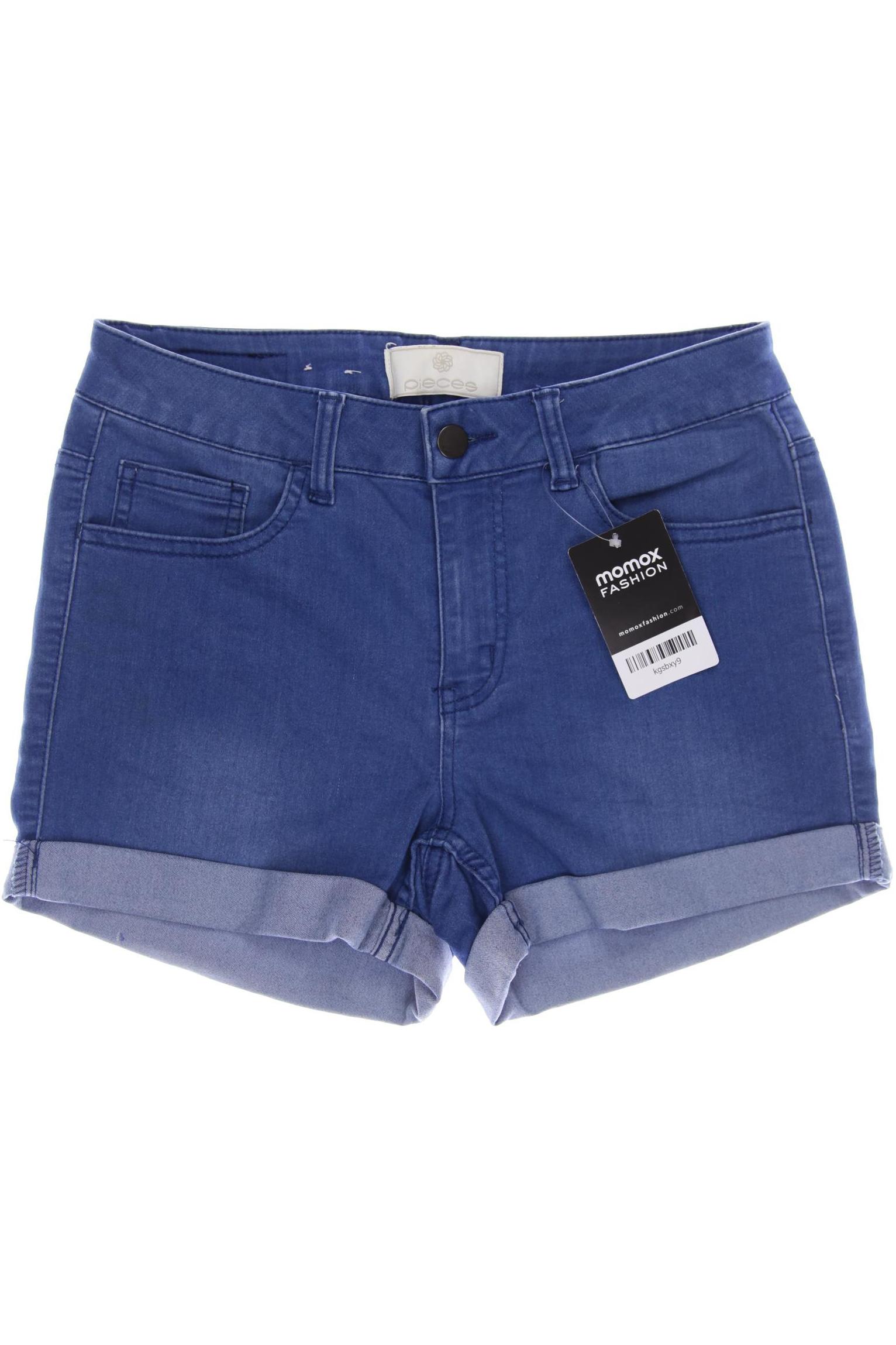 

pieces Damen Shorts, blau