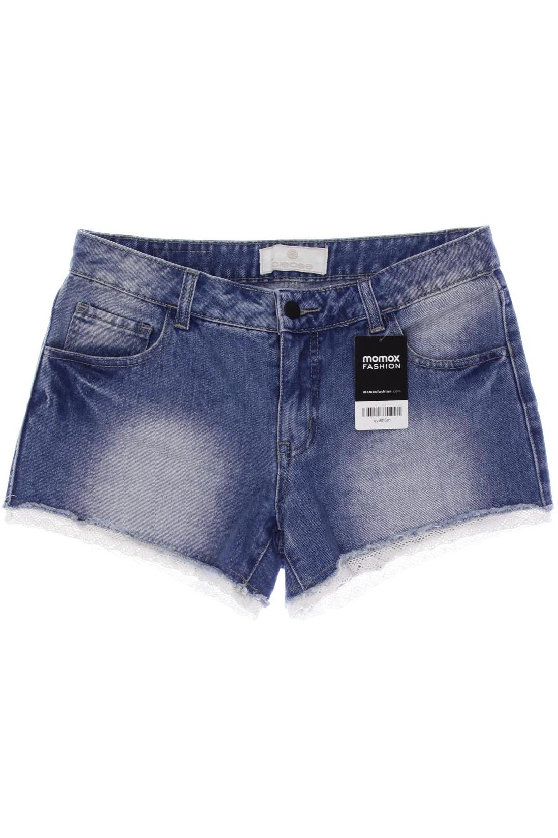 

pieces Damen Shorts, blau, Gr. 38