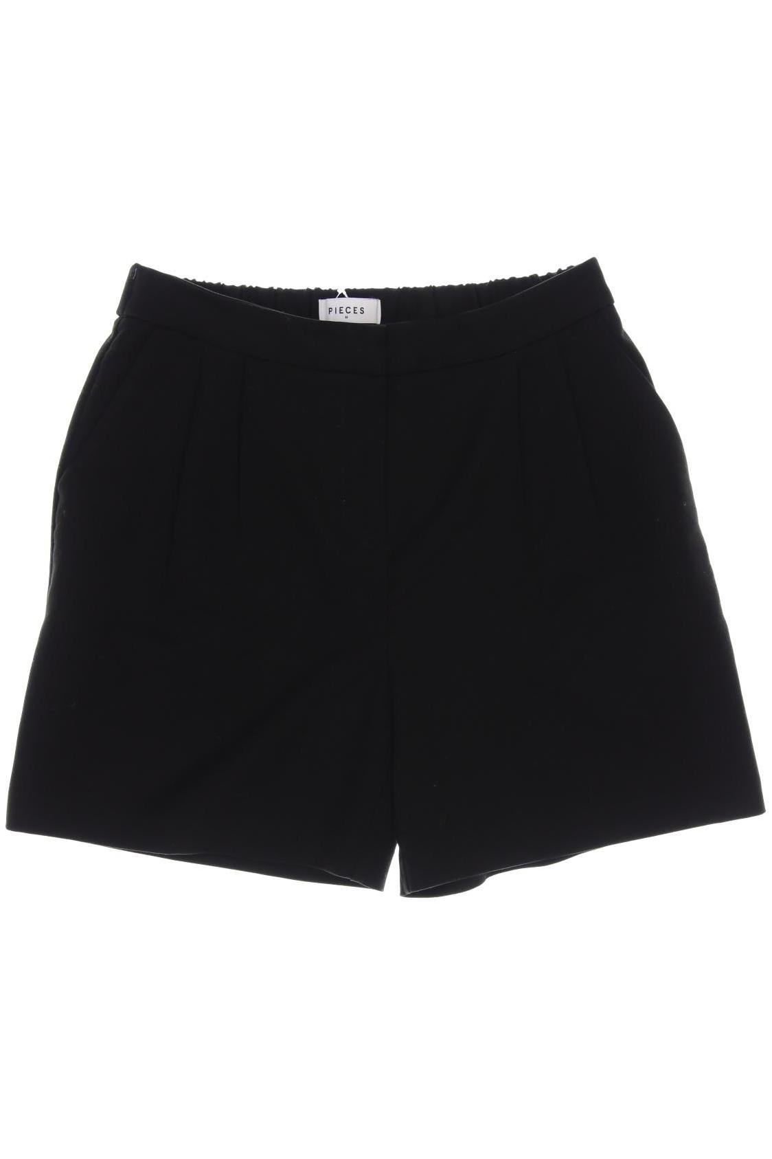 

pieces Damen Shorts, schwarz, Gr. 38