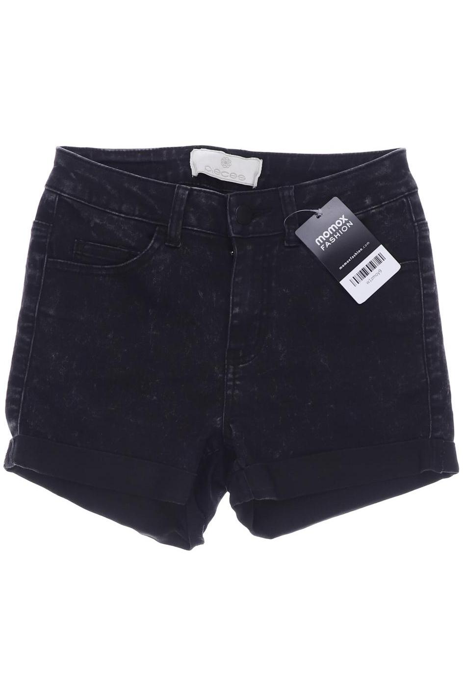 

pieces Damen Shorts, schwarz
