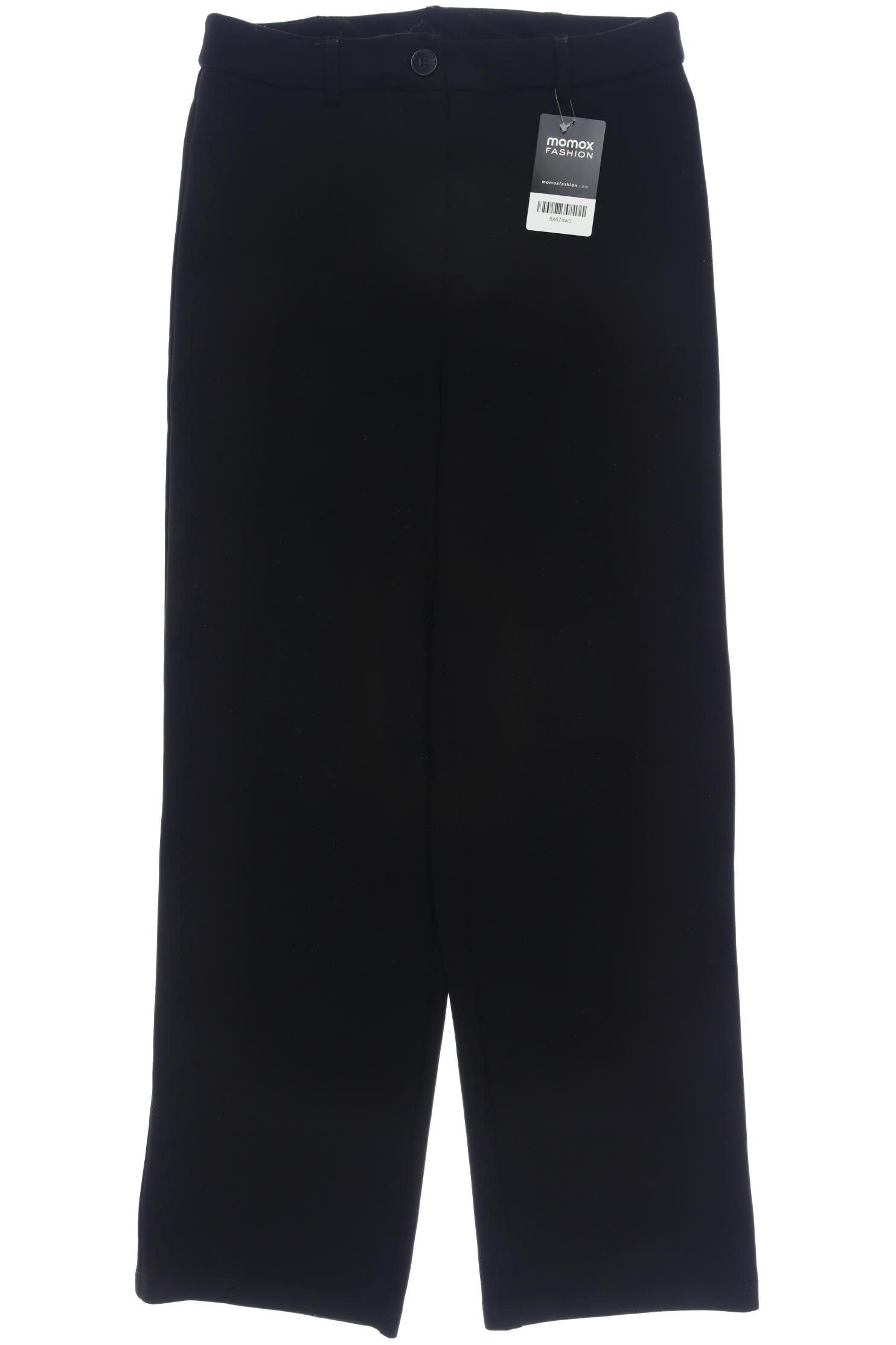 

pieces Damen Stoffhose, schwarz, Gr. 0