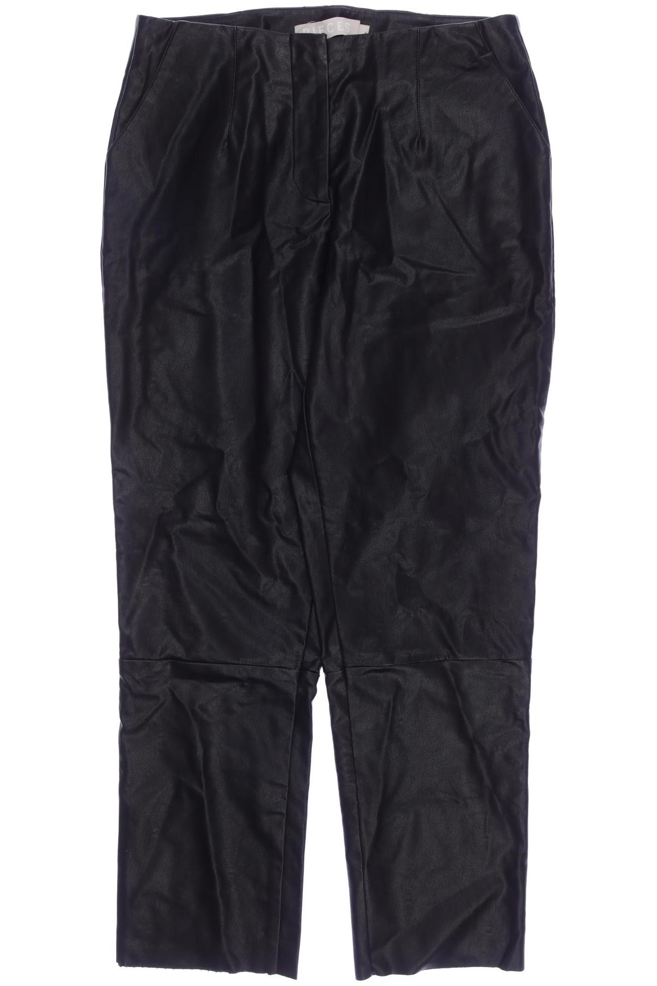 Thumbnail - pieces Damen Stoffhose, schwarz, Gr. 0