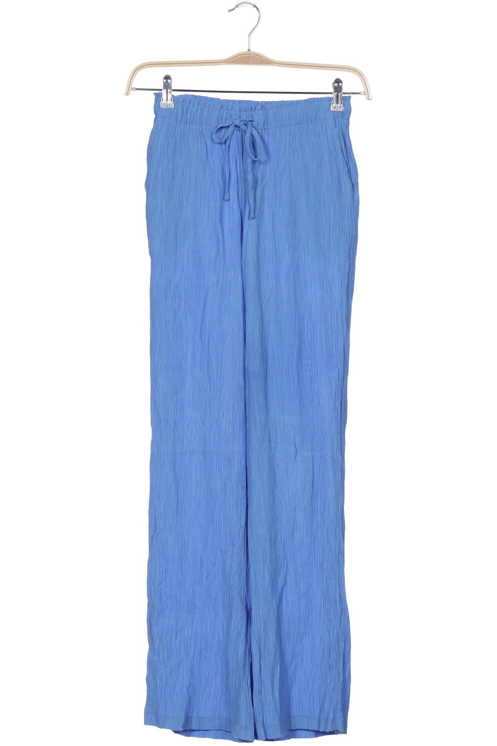 

pieces Damen Stoffhose, blau, Gr. 0