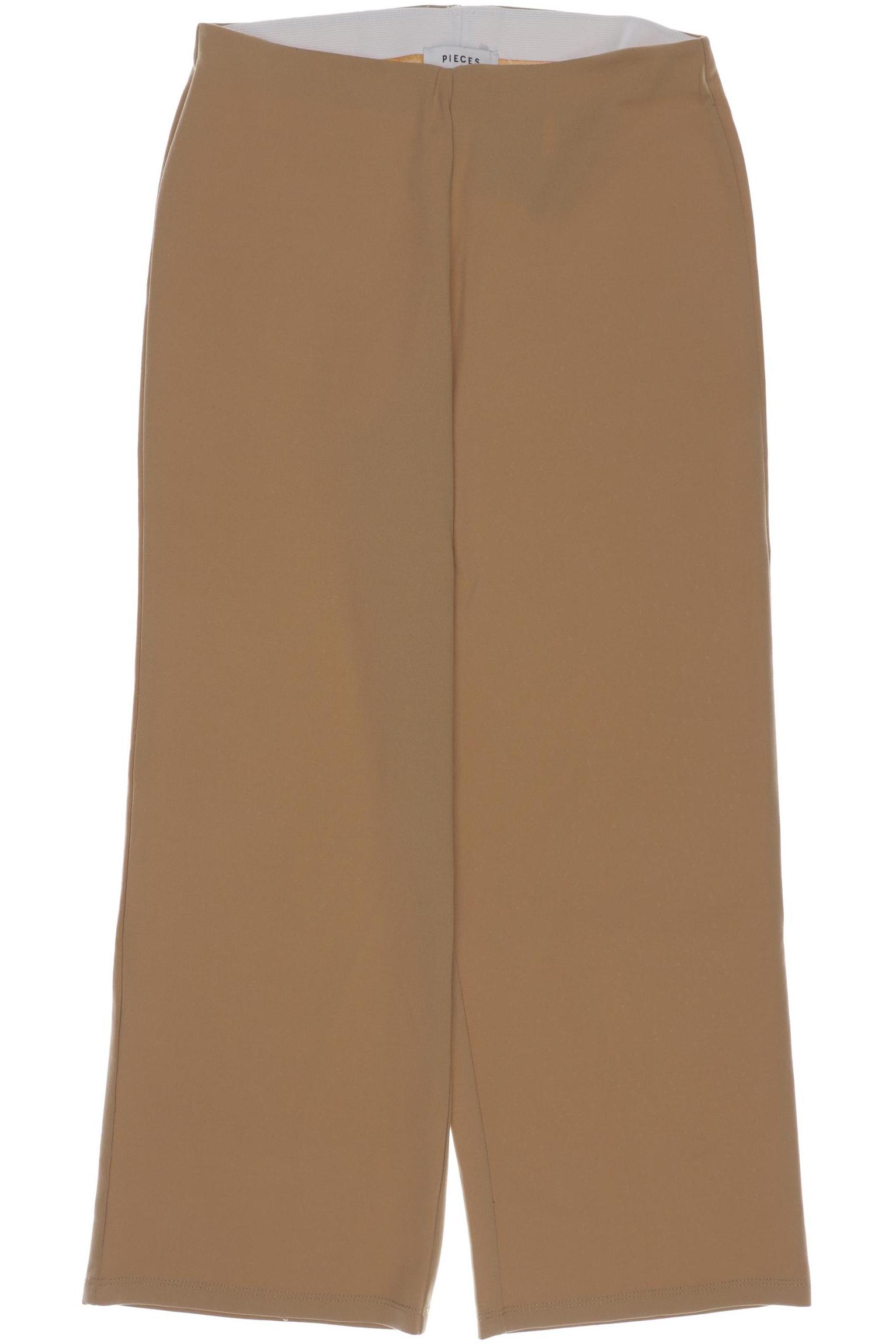 

pieces Damen Stoffhose, beige, Gr. 0