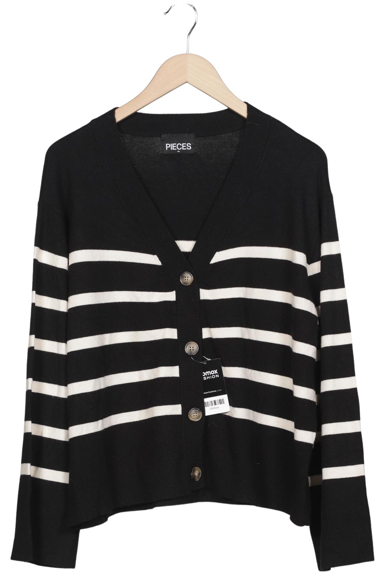 

pieces Damen Strickjacke, mehrfarbig, Gr. 44