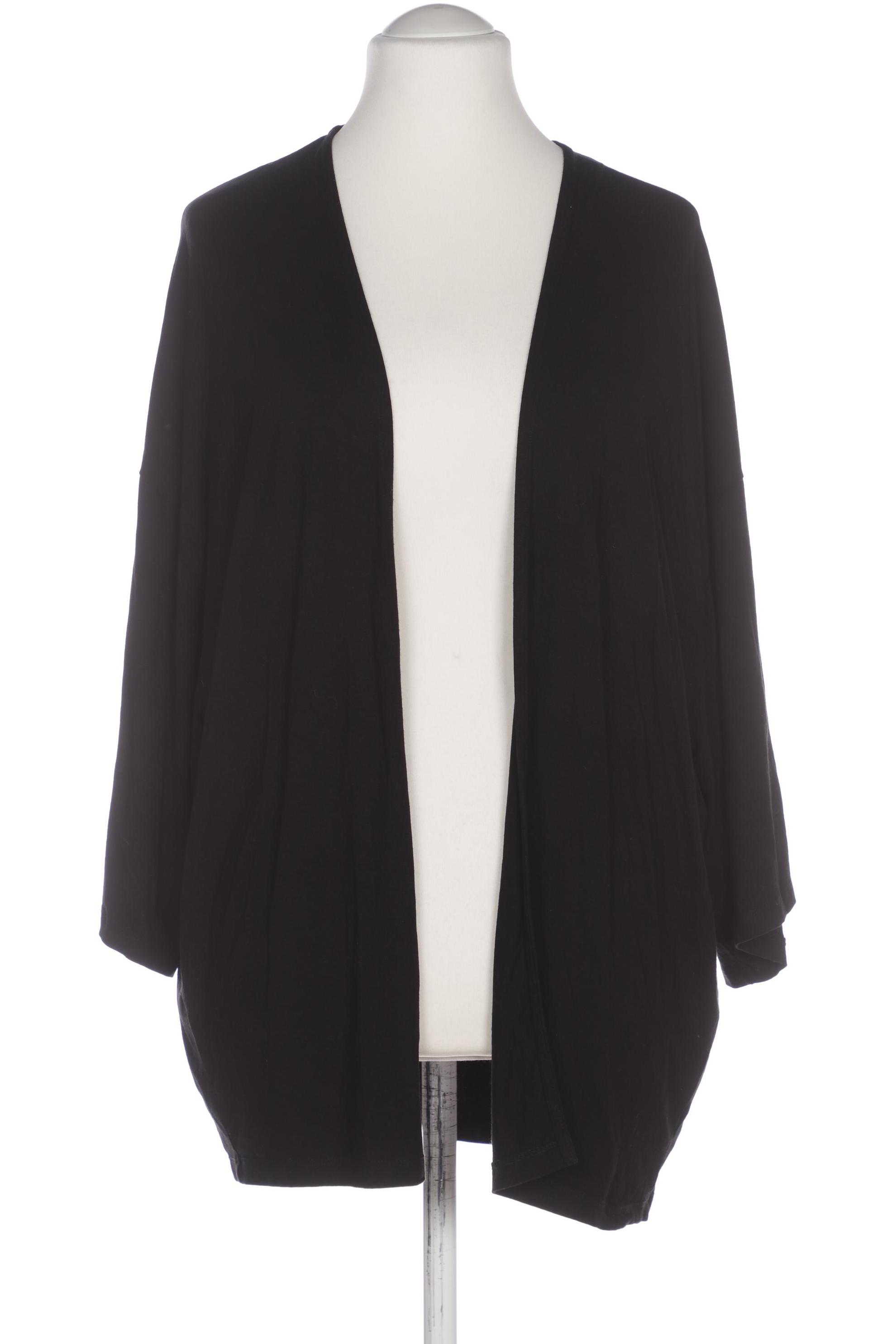 

pieces Damen Strickjacke, schwarz, Gr. 52