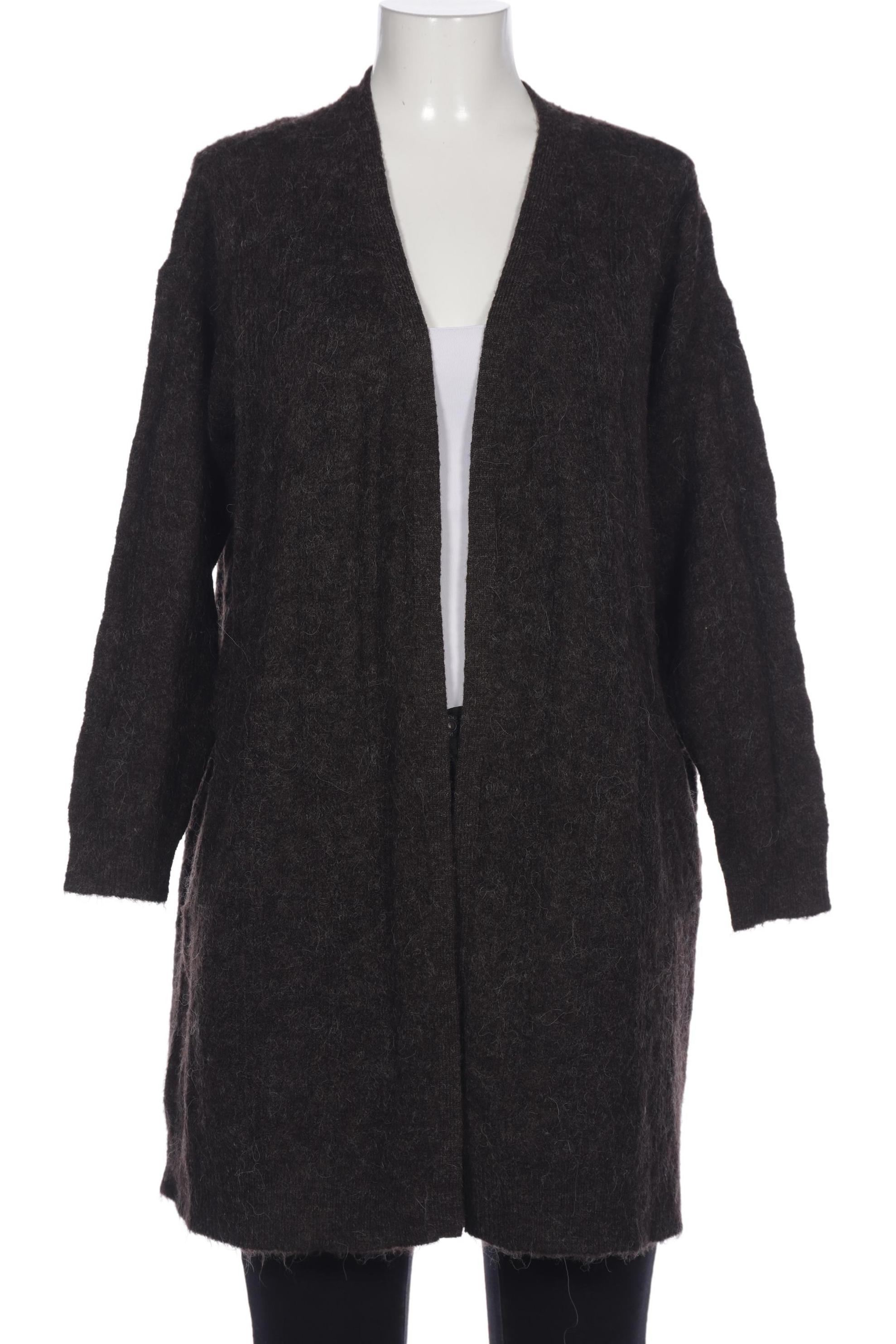 

pieces Damen Strickjacke, braun, Gr. 36