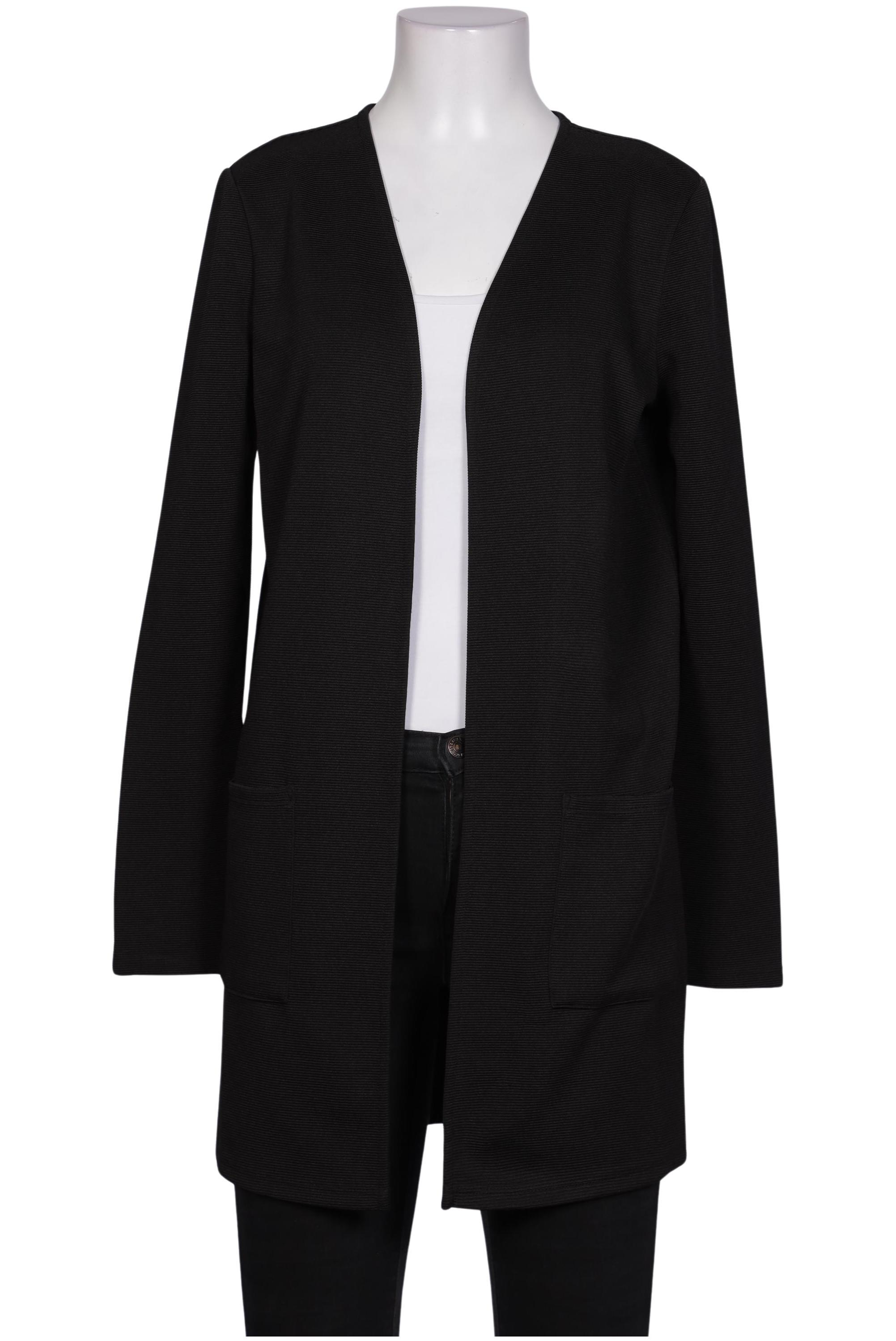 

pieces Damen Strickjacke, schwarz, Gr. 36