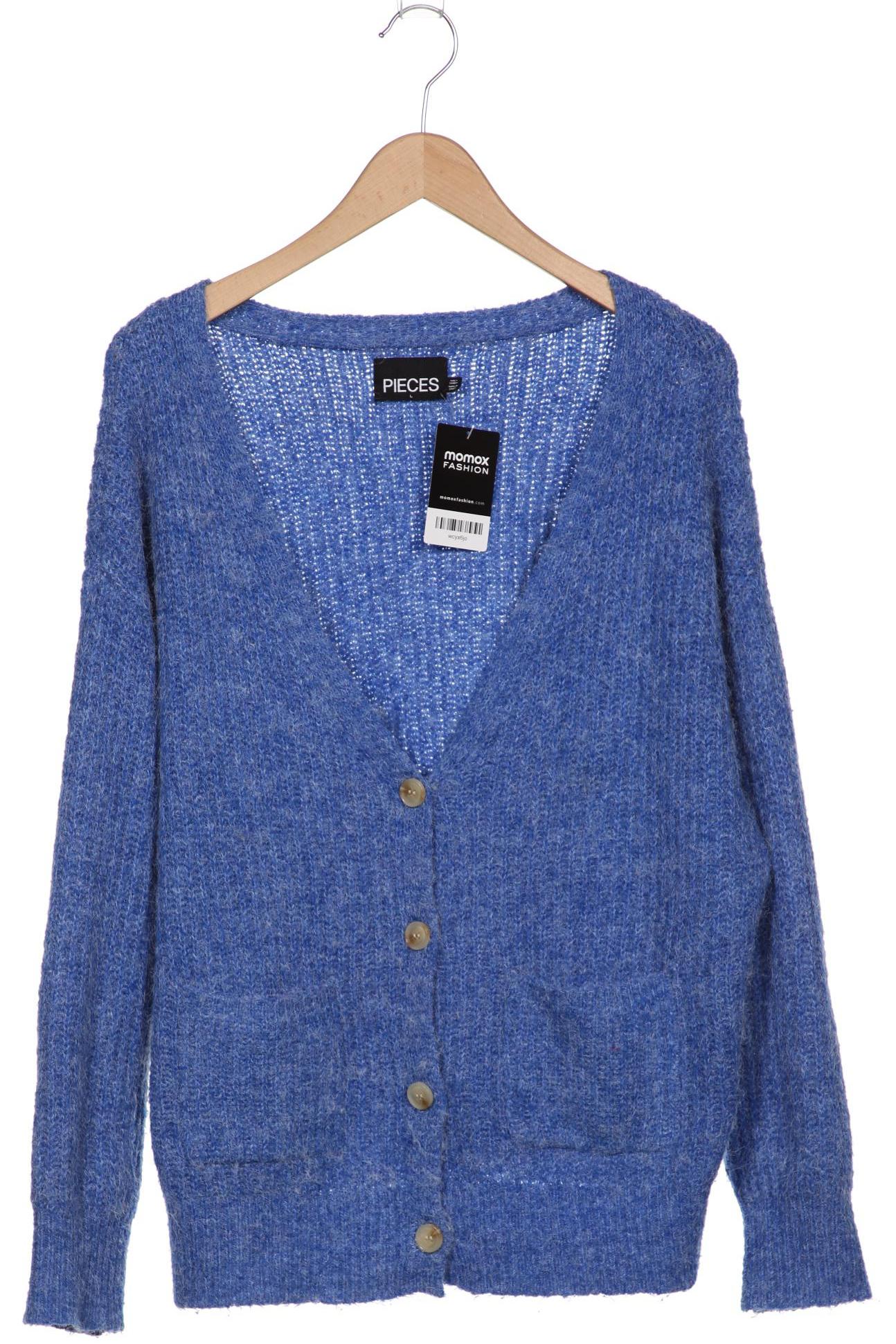 

pieces Damen Strickjacke, blau