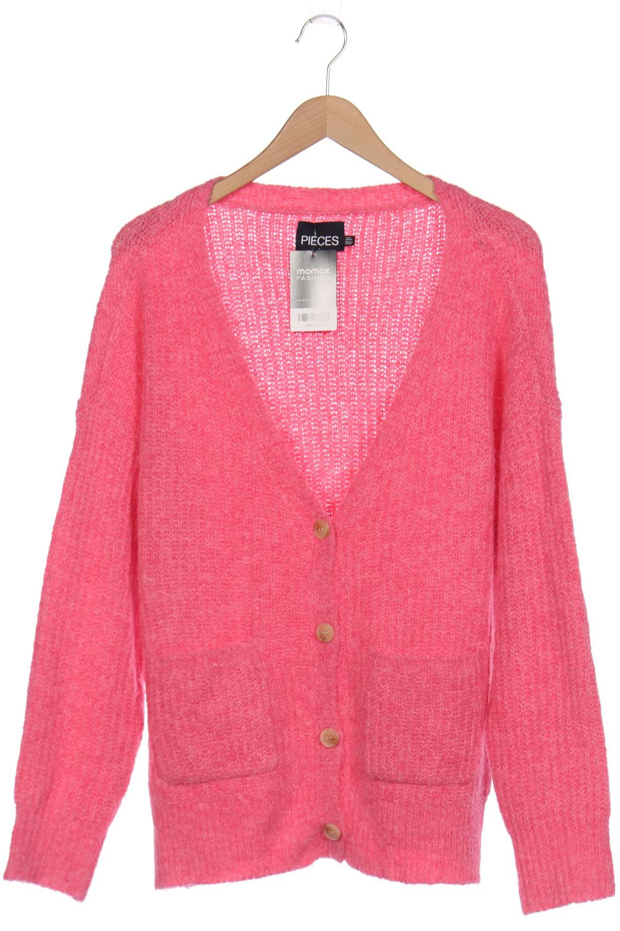 

pieces Damen Strickjacke, pink, Gr. 42