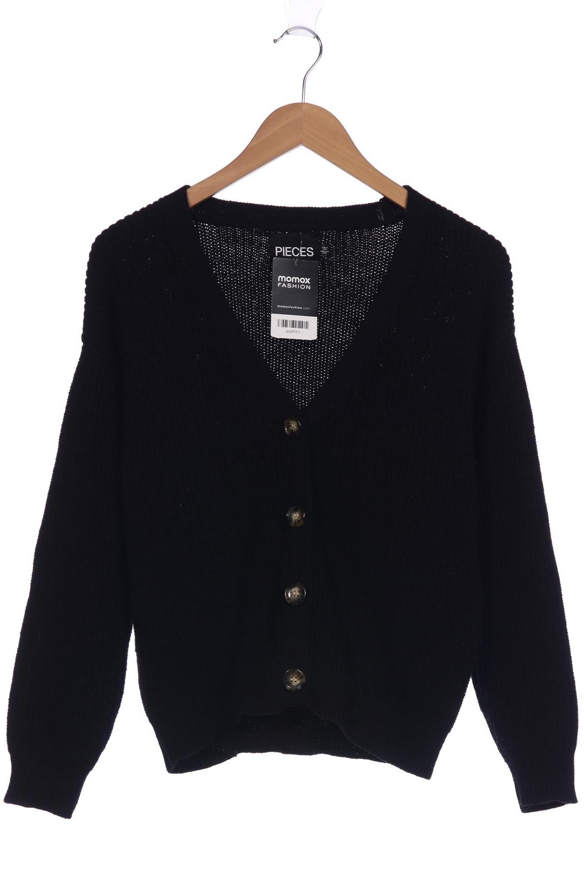 

pieces Damen Strickjacke, schwarz