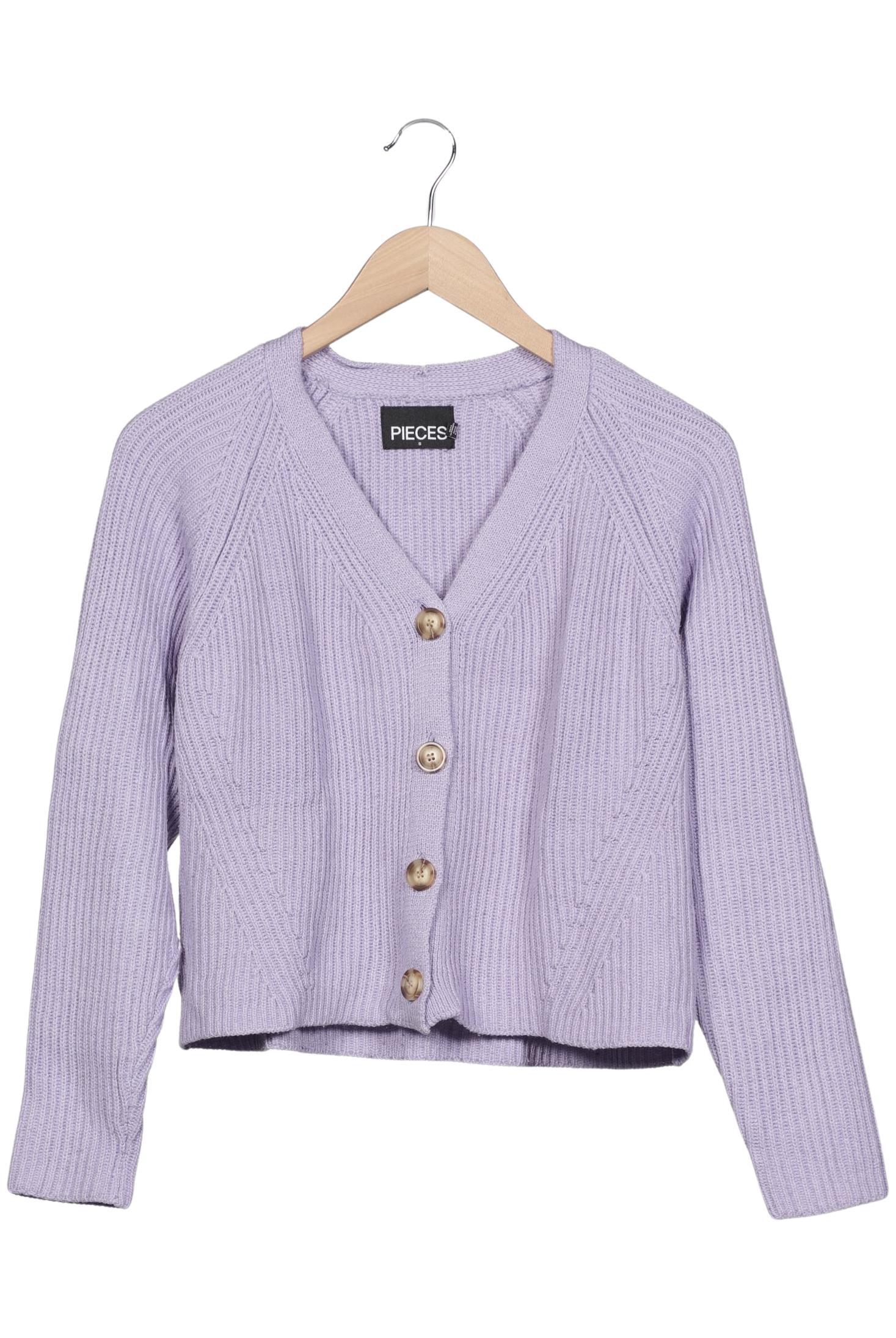 

pieces Damen Strickjacke, flieder, Gr. 36