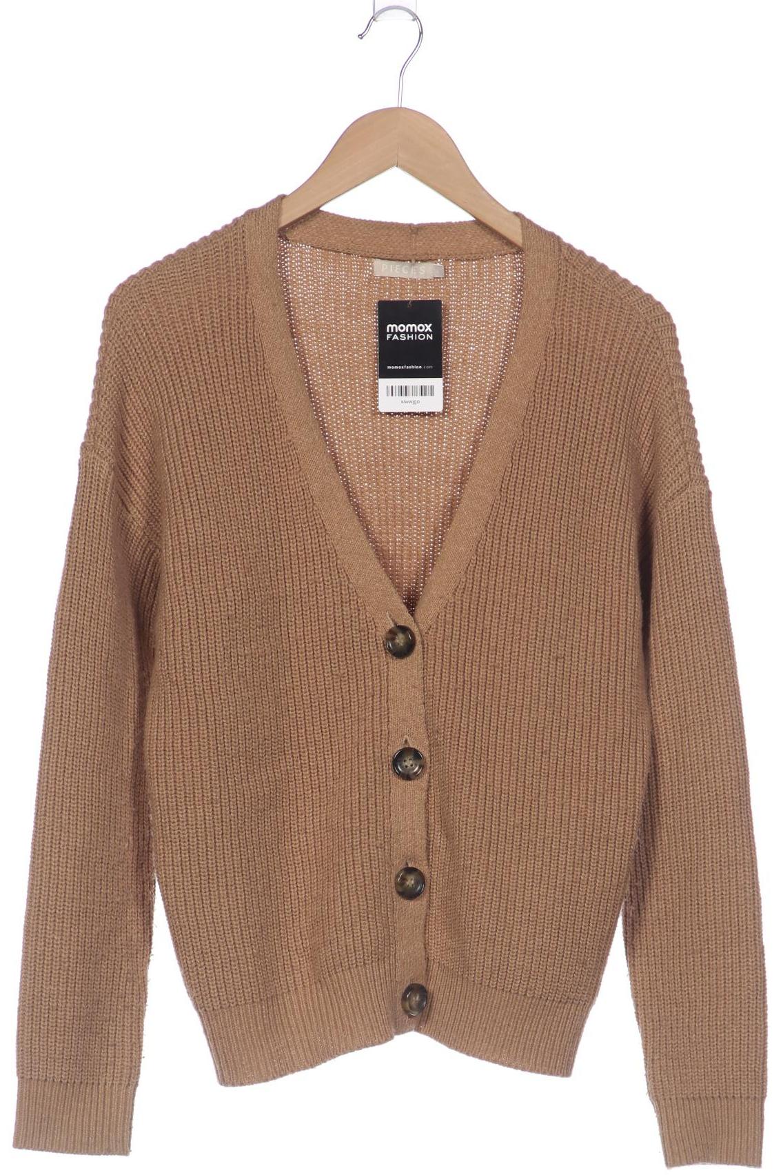 

pieces Damen Strickjacke, braun, Gr. 42