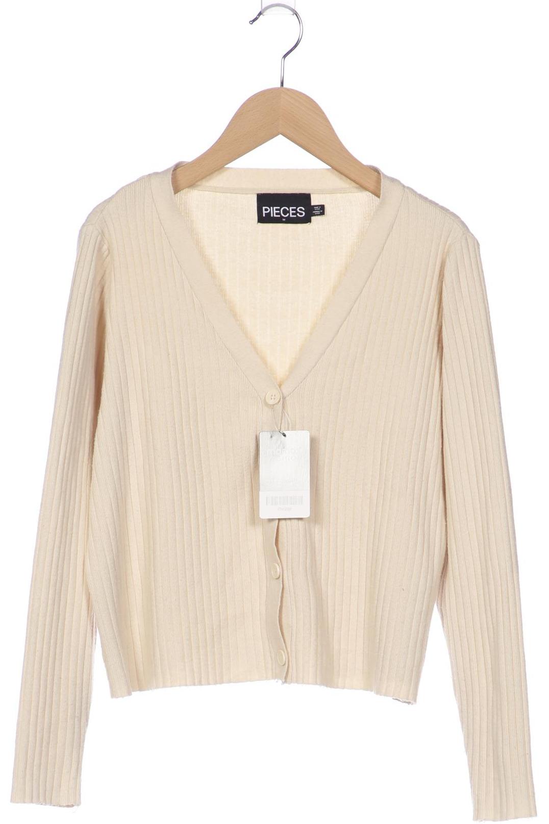

pieces Damen Strickjacke, beige, Gr. 38