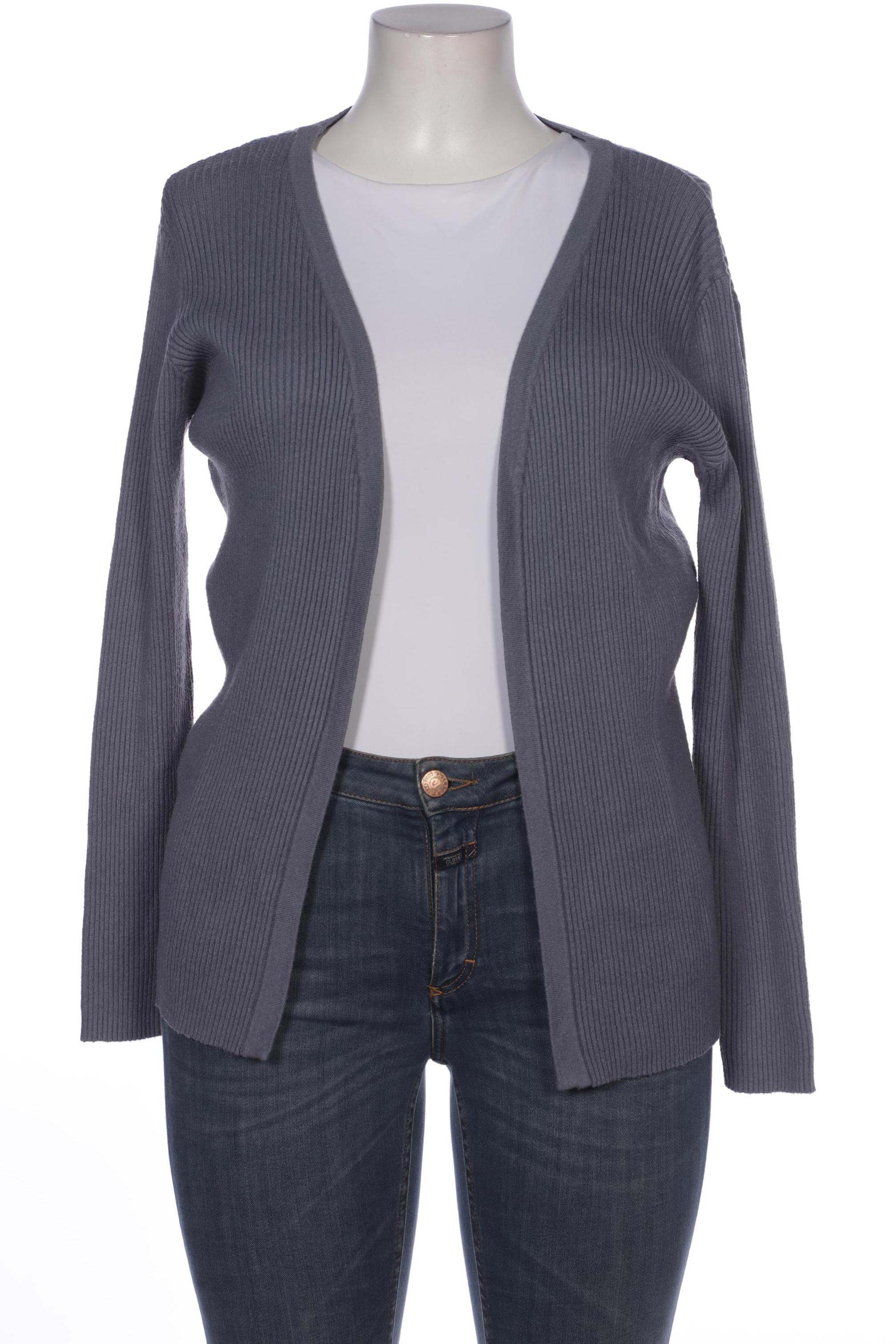 

pieces Damen Strickjacke, blau, Gr. 42
