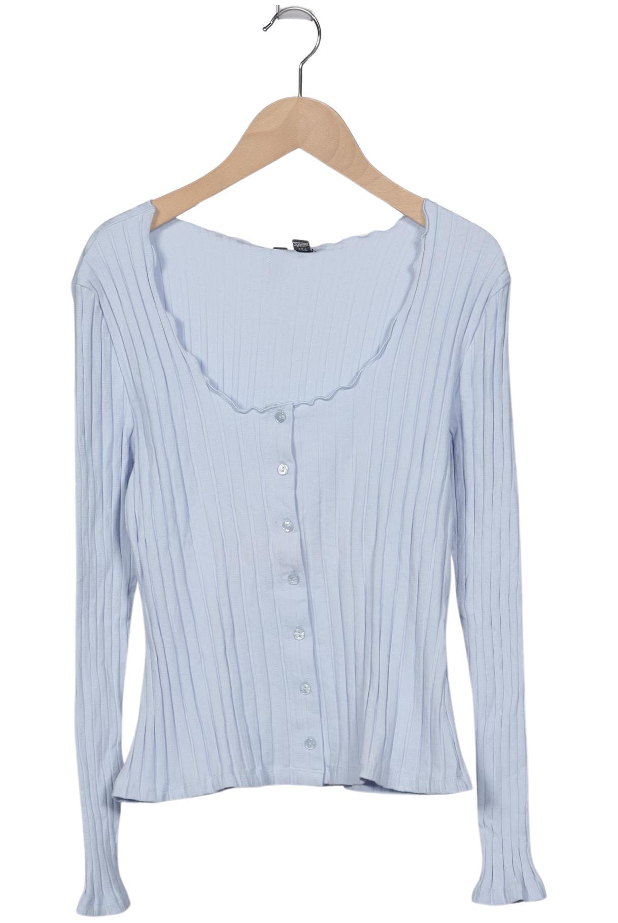 

pieces Damen Strickjacke, hellblau, Gr. 44