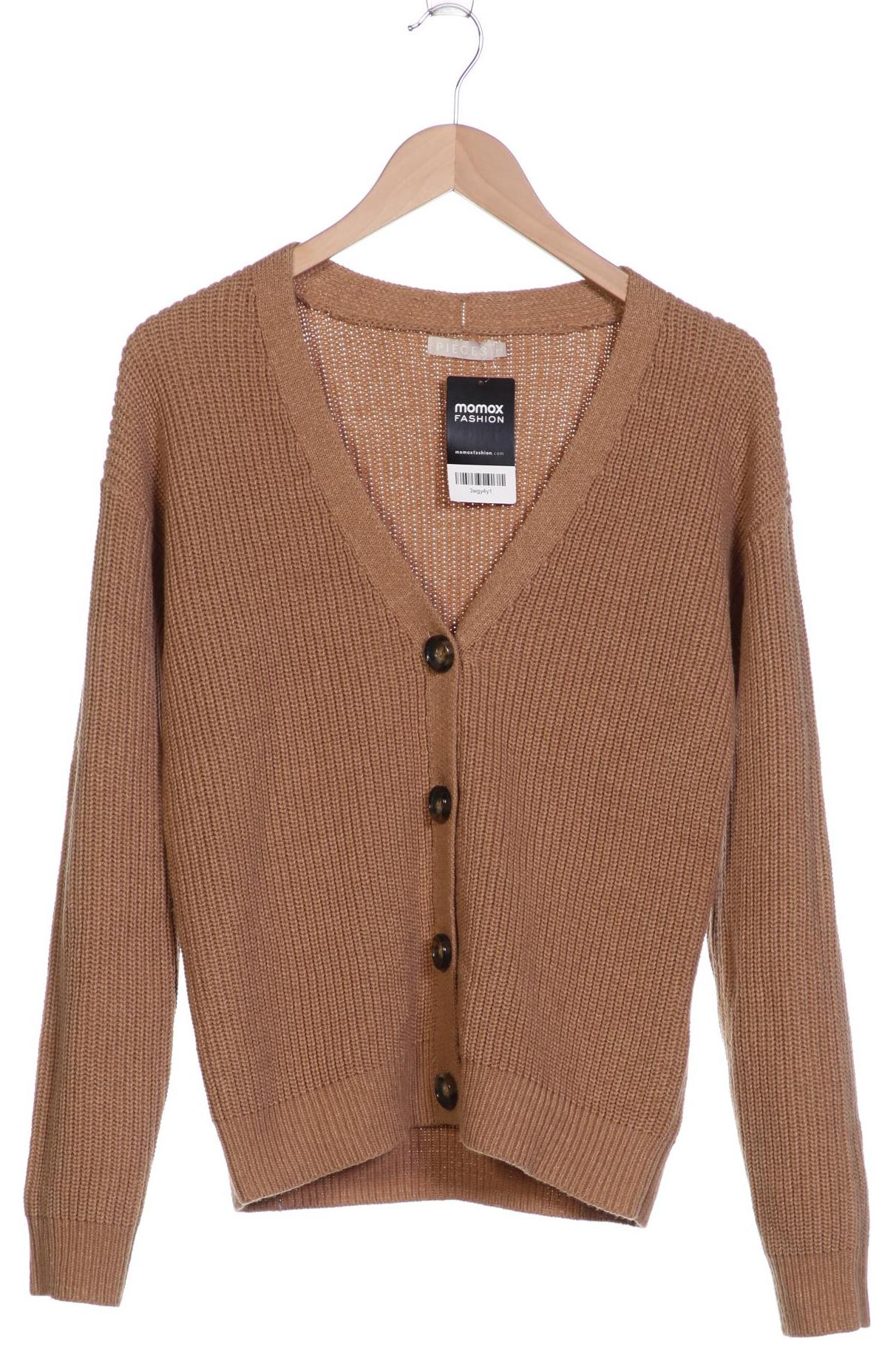 

pieces Damen Strickjacke, beige, Gr. 34