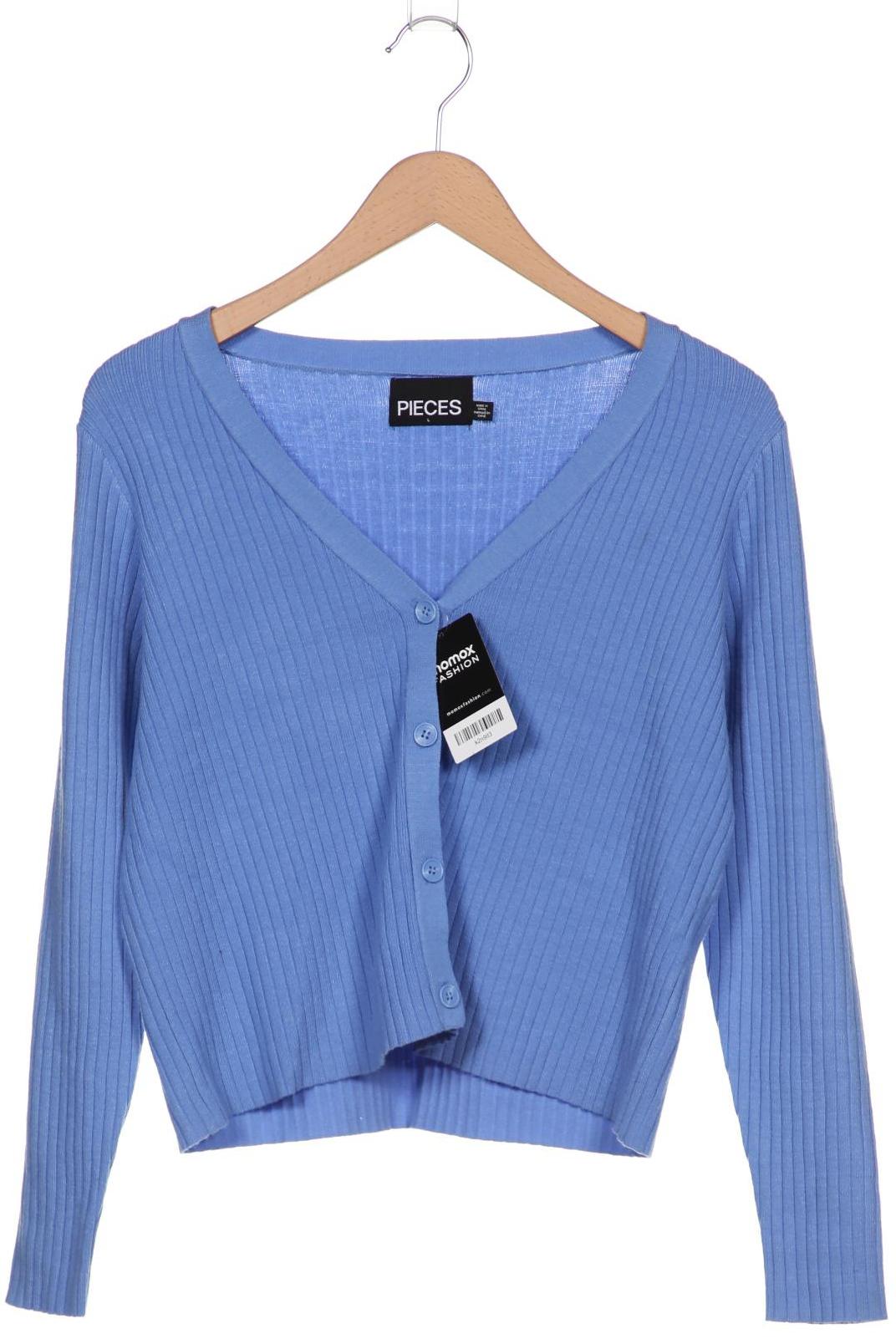 

pieces Damen Strickjacke, blau