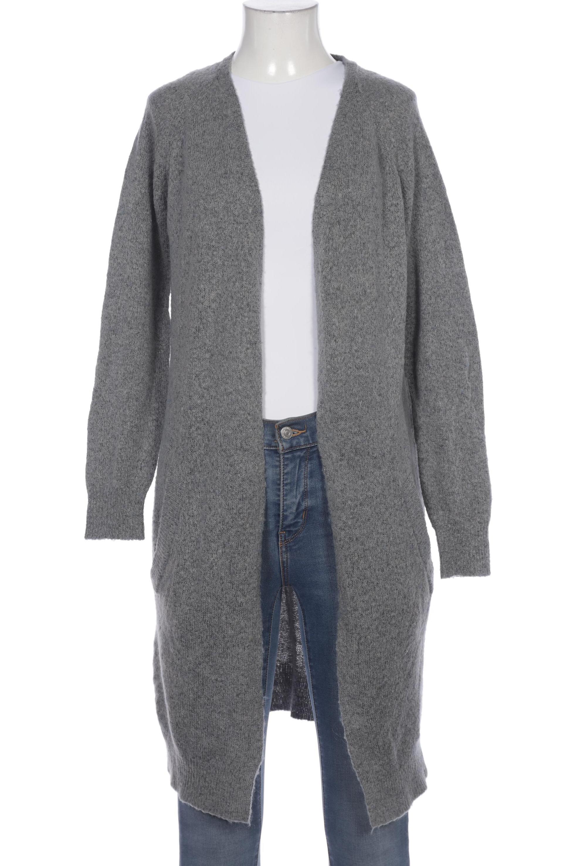 

pieces Damen Strickjacke, grau