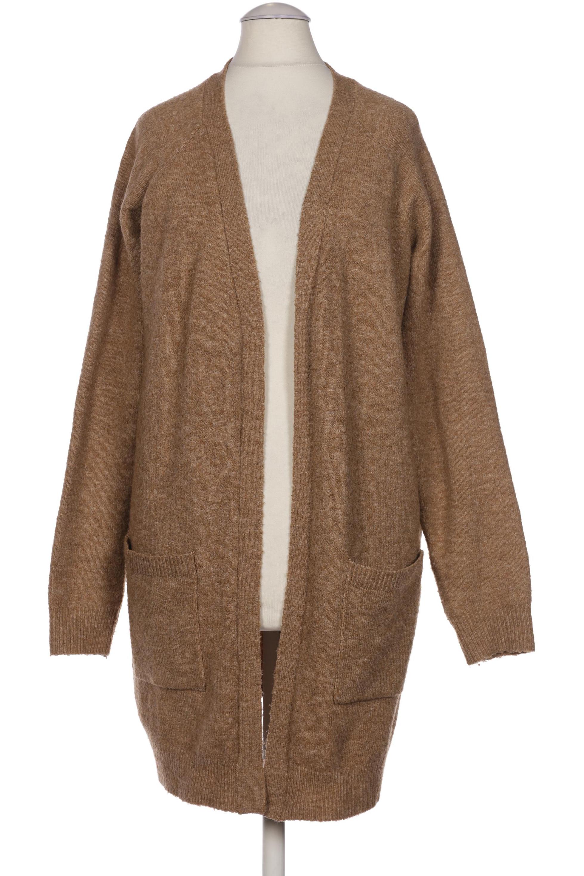 

pieces Damen Strickjacke, braun, Gr. 36