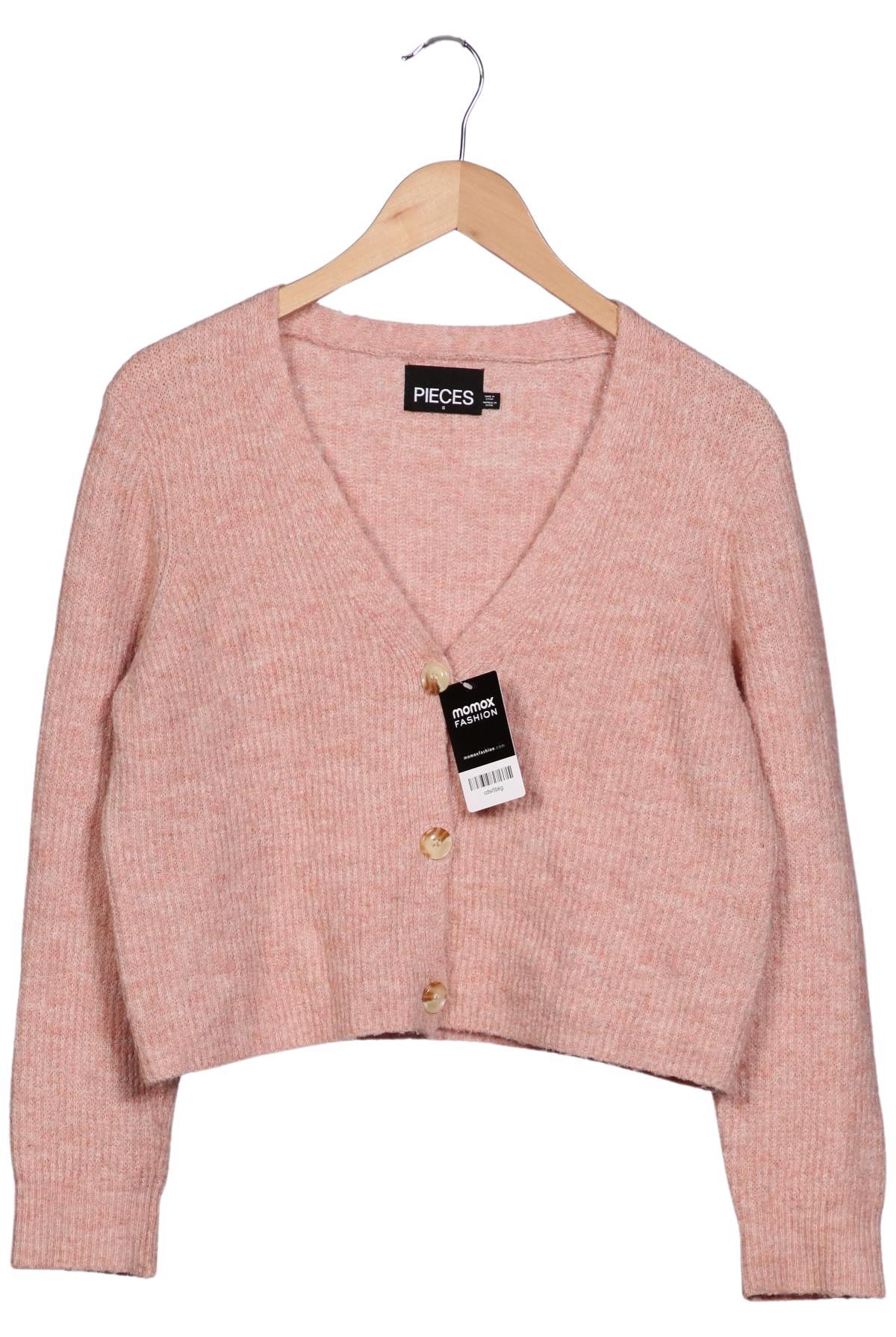 

pieces Damen Strickjacke, pink, Gr. 38