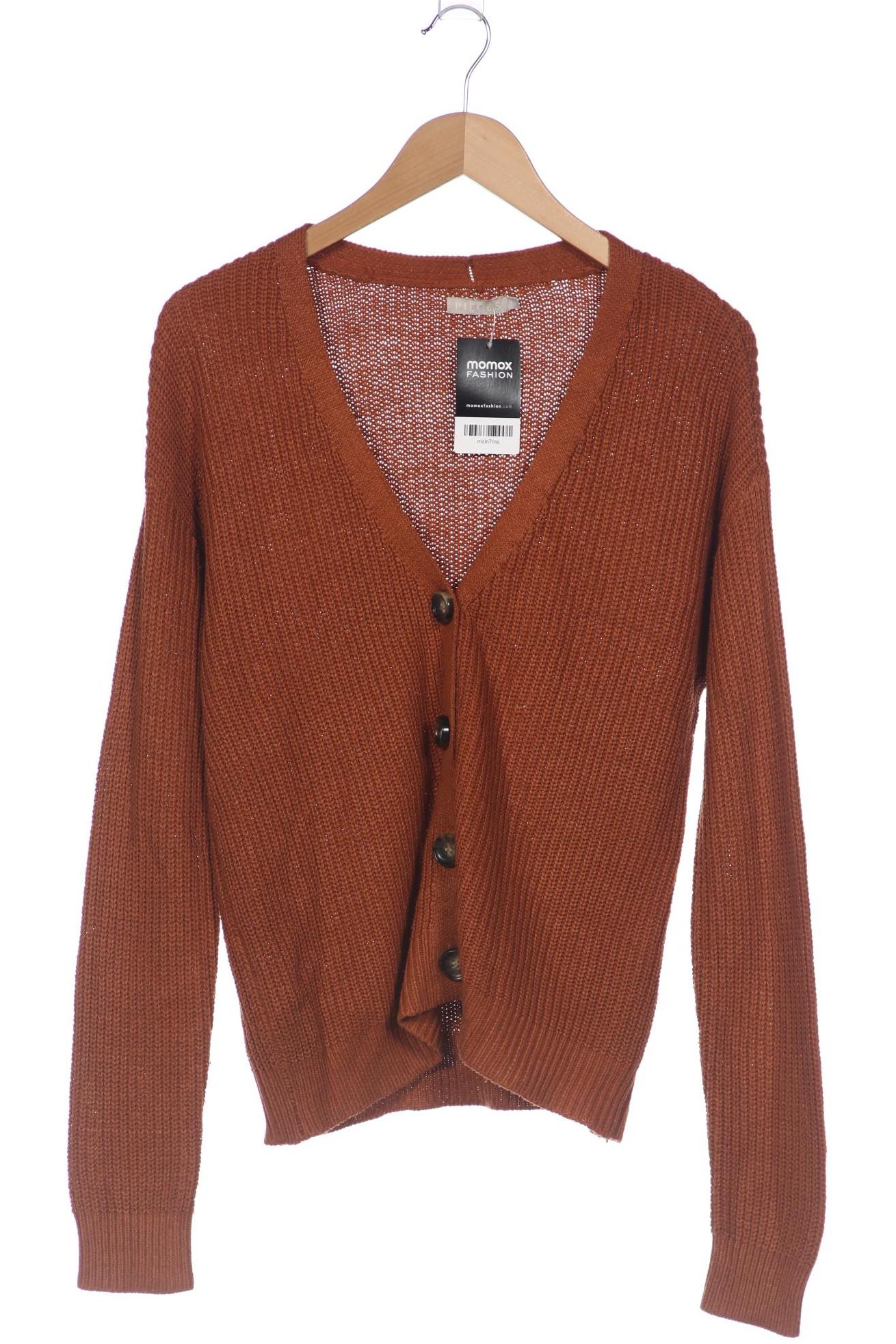 

pieces Damen Strickjacke, braun, Gr. 34