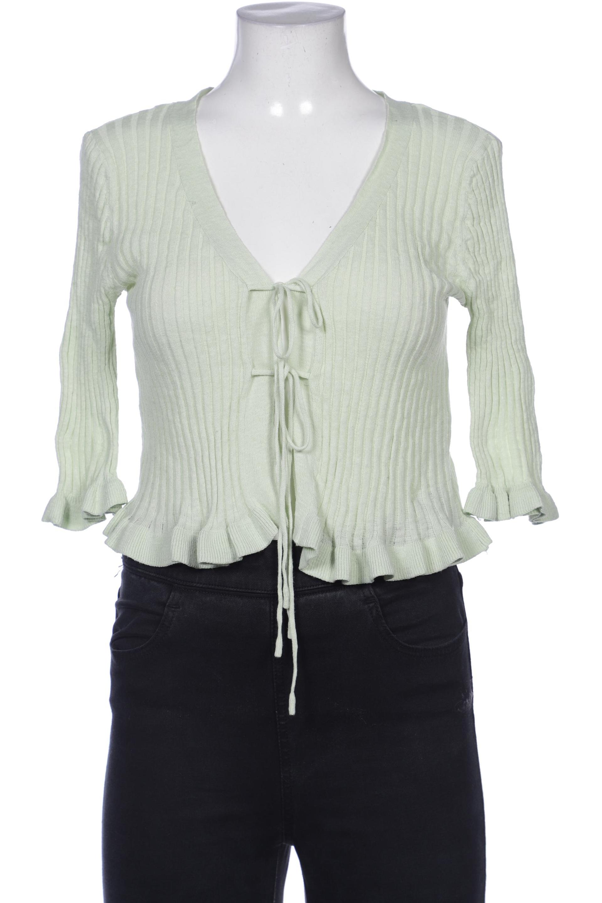 

pieces Damen Strickjacke, hellgrün, Gr. 38