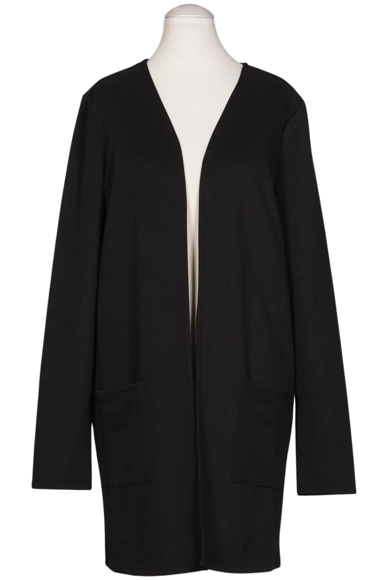 

pieces Damen Strickjacke, schwarz, Gr. 36