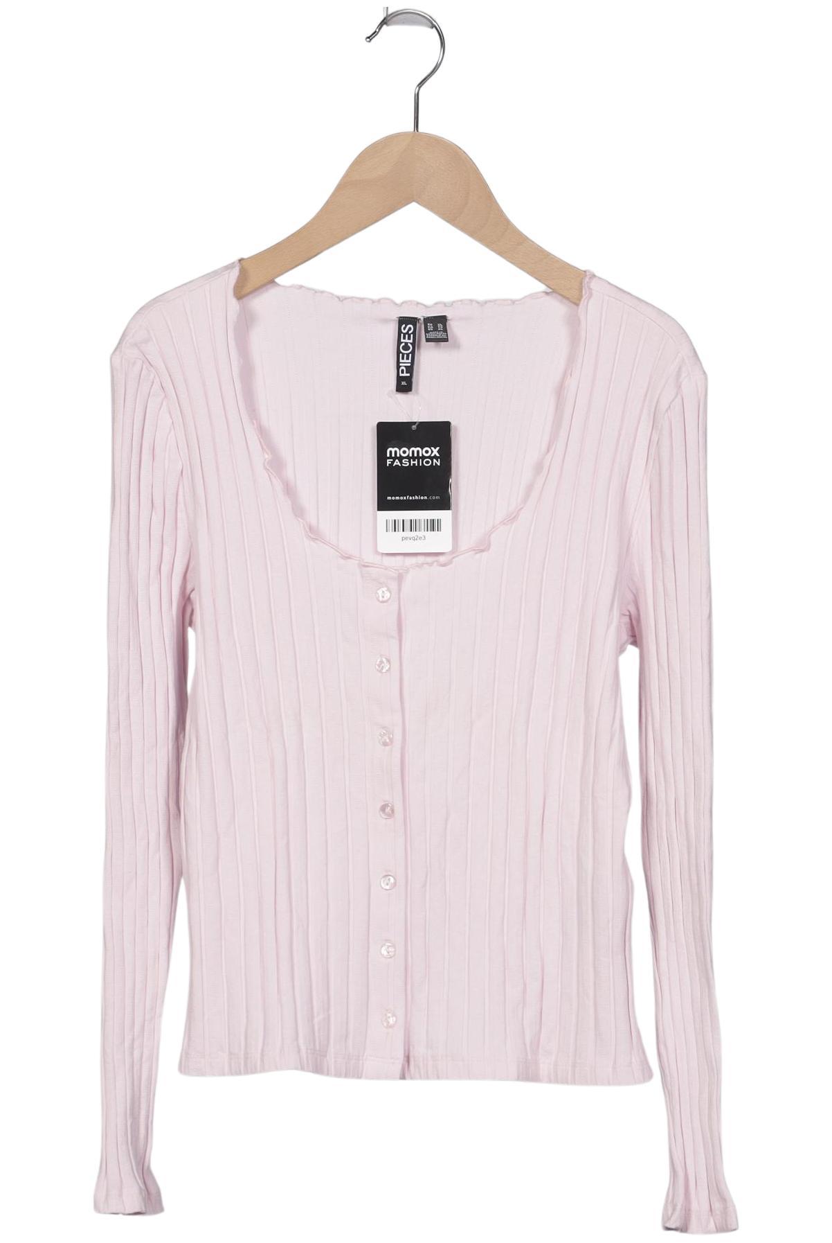 

pieces Damen Strickjacke, pink, Gr. 44