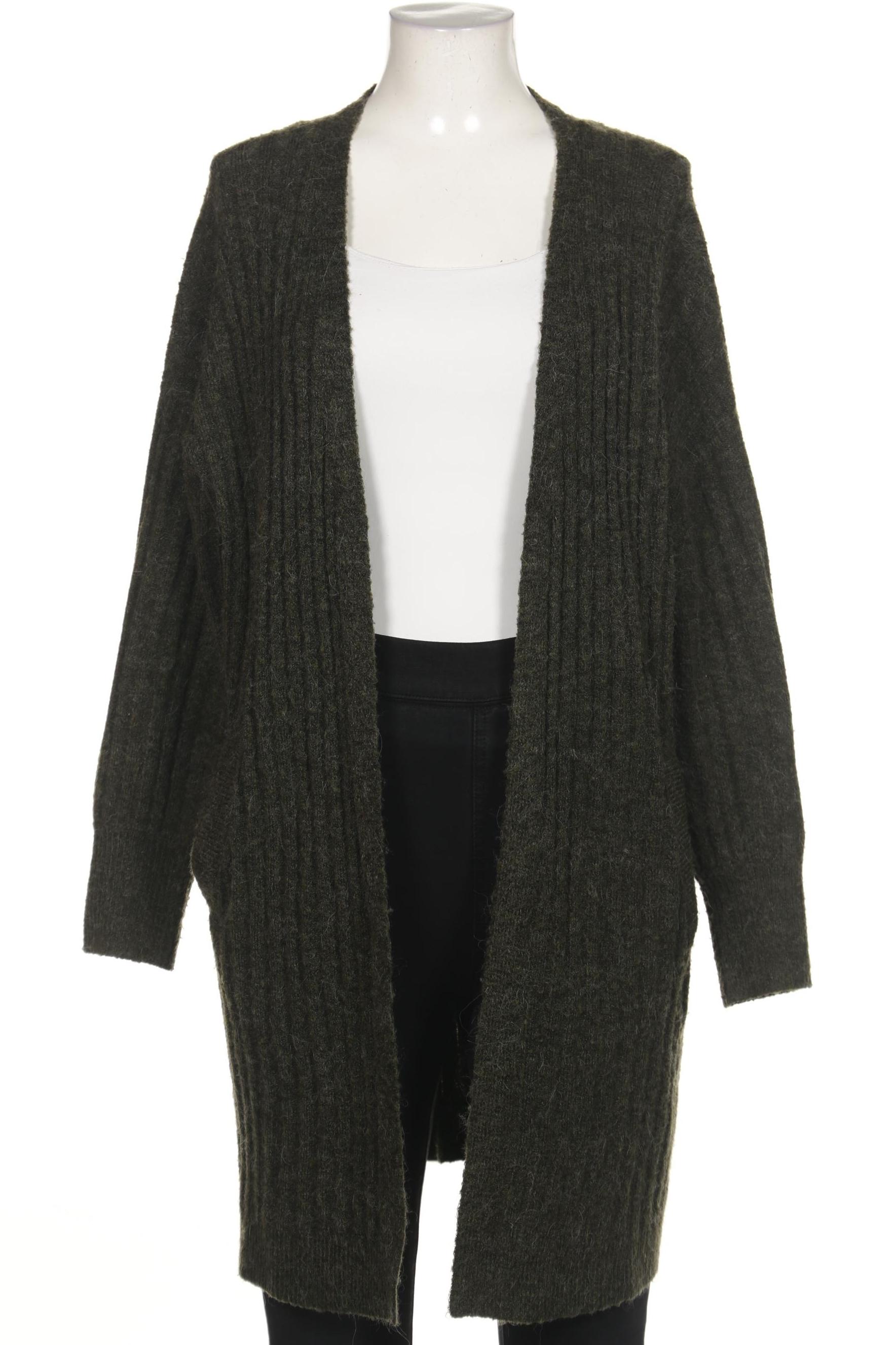 

pieces Damen Strickjacke, grün, Gr. 42