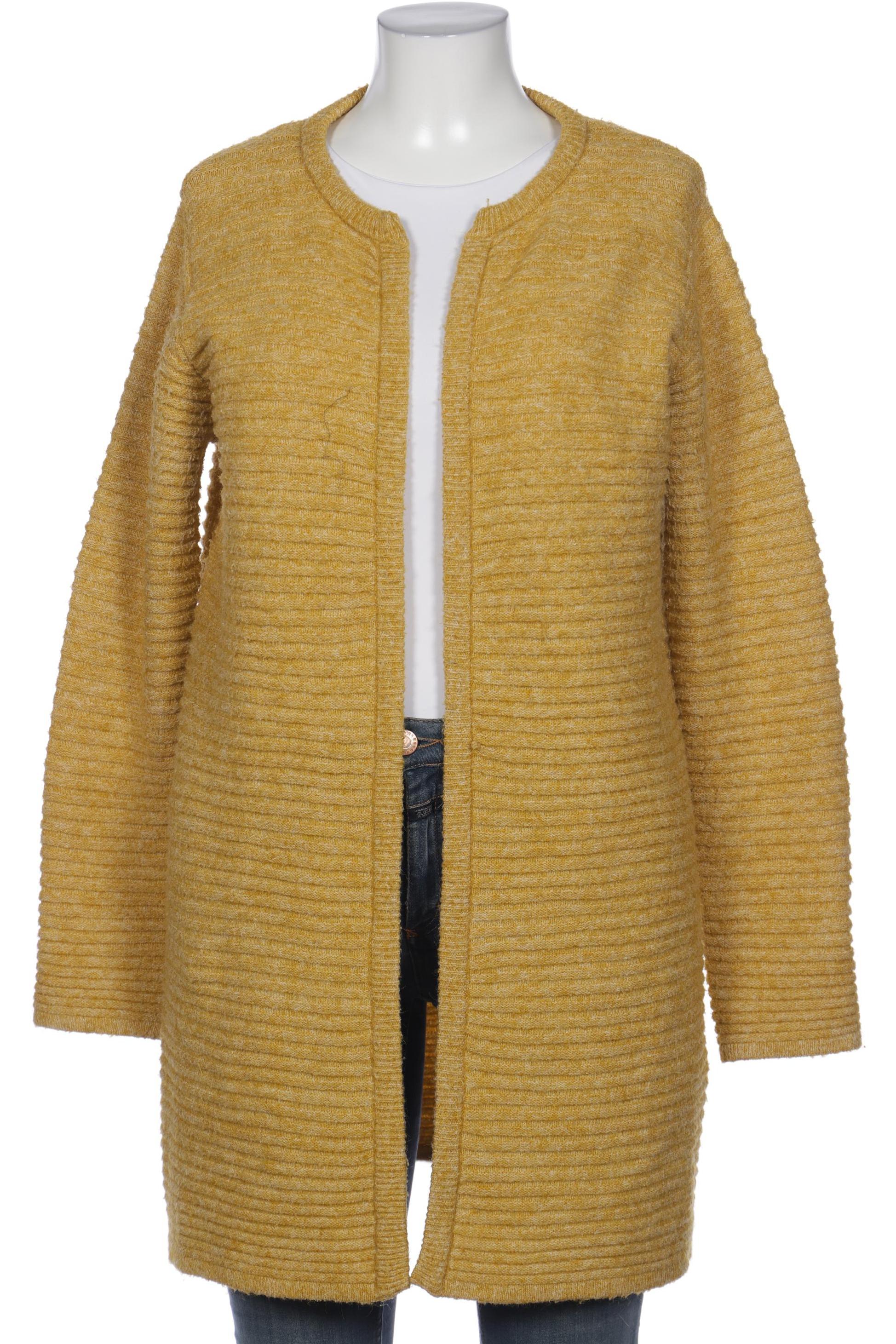 

pieces Damen Strickjacke, gelb