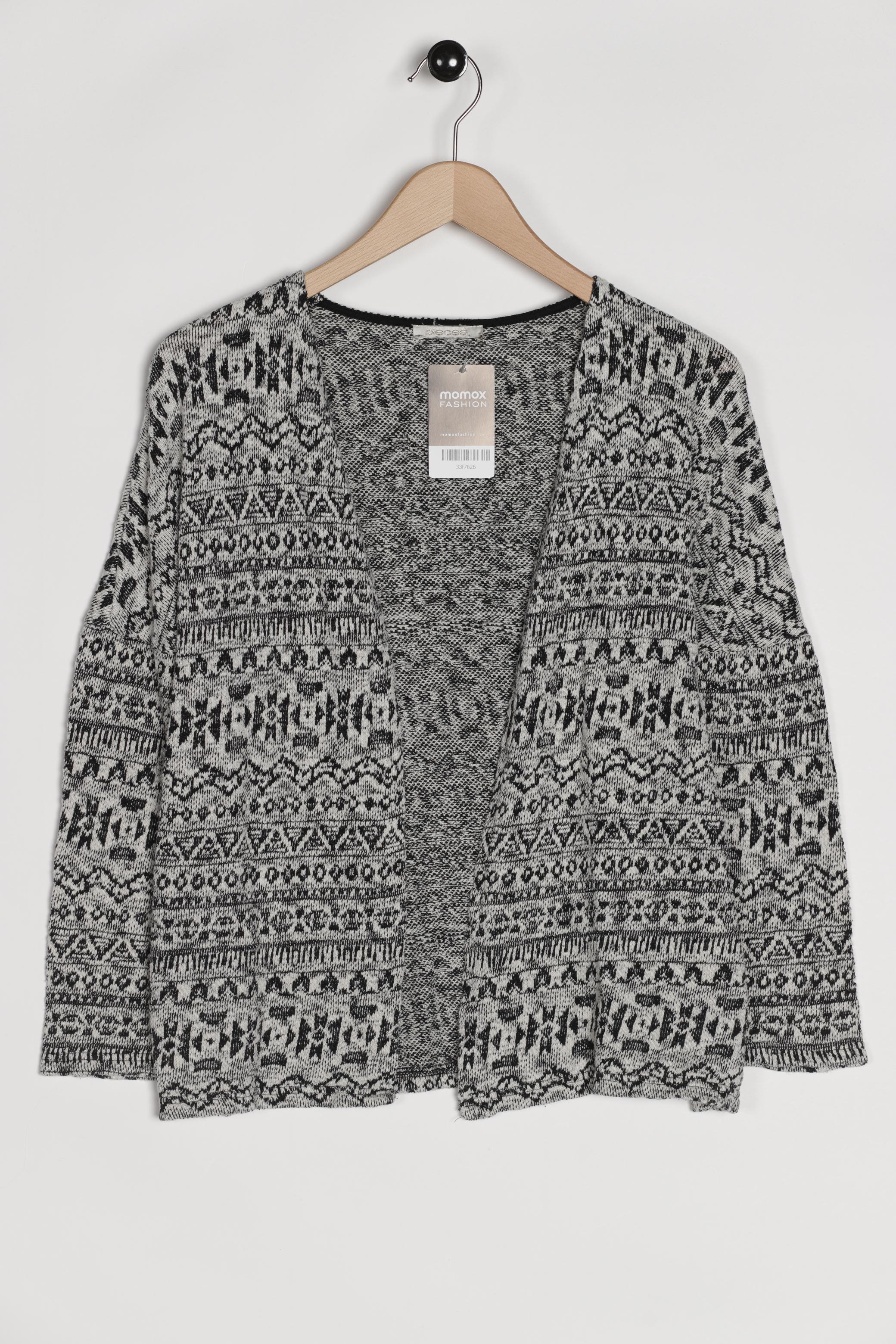 

pieces Damen Strickjacke, grau, Gr. 36