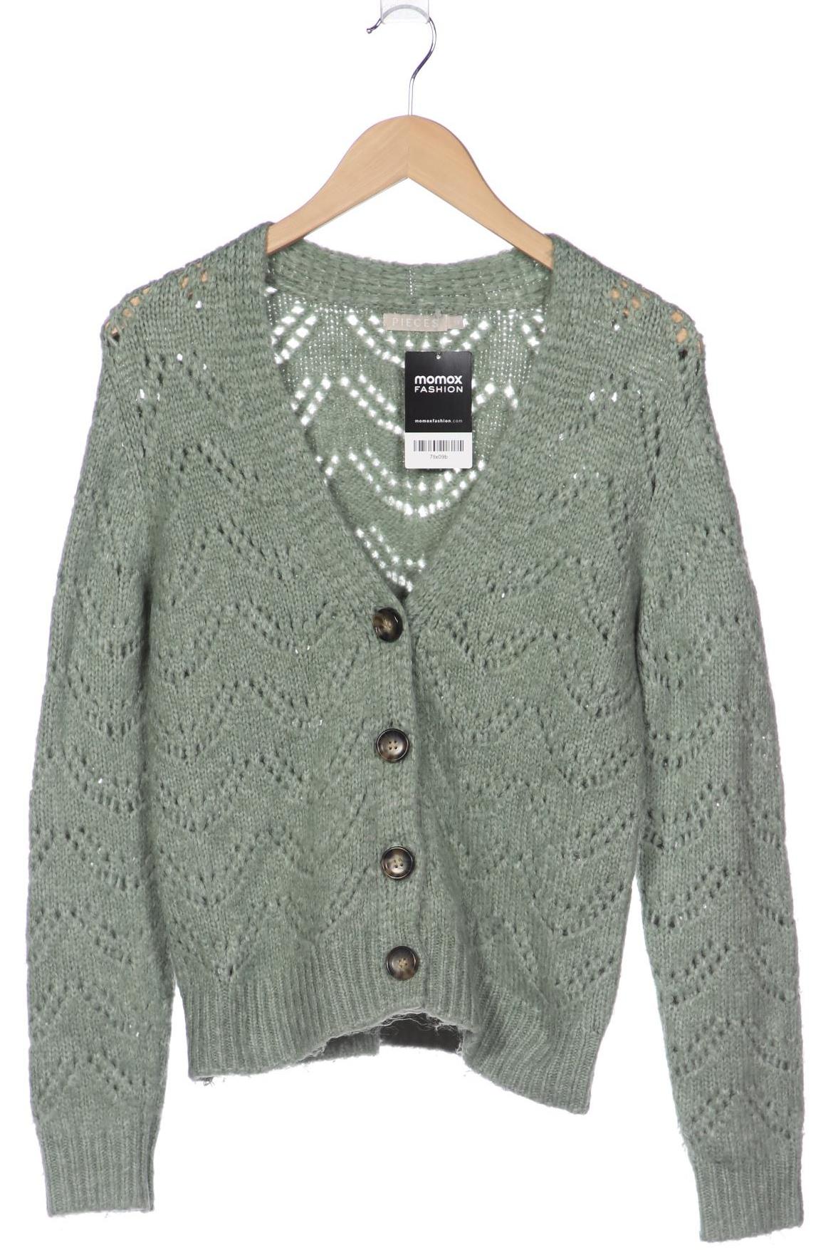 

pieces Damen Strickjacke, hellgrün