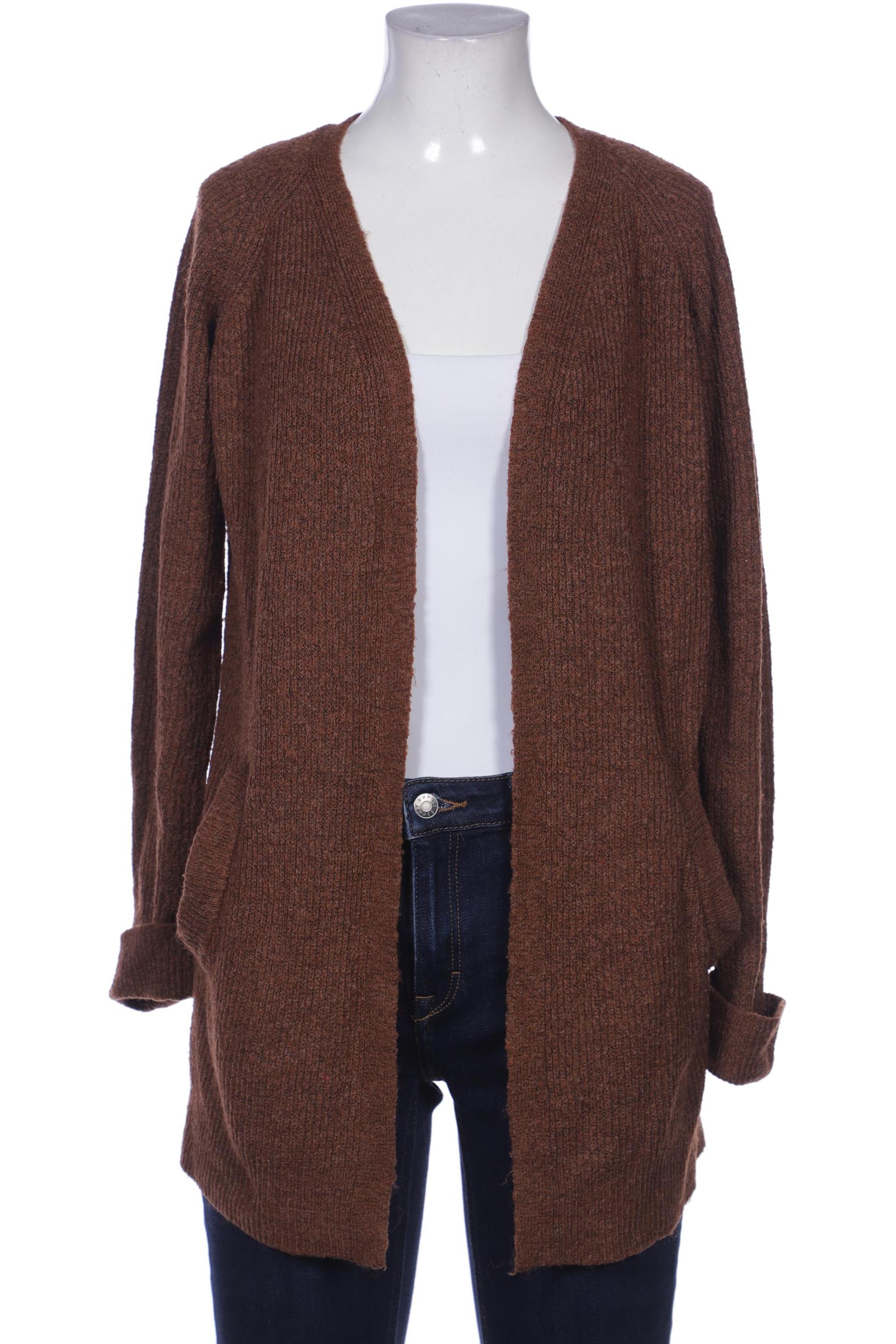 

pieces Damen Strickjacke, braun, Gr. 34
